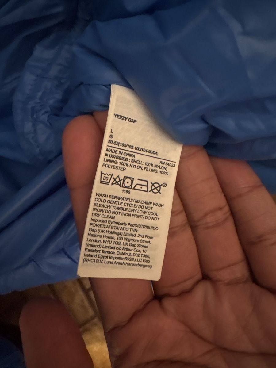 Gap × Yeezy Yzy gap Size US L / EU 52-54 / 3 - 4 Thumbnail
