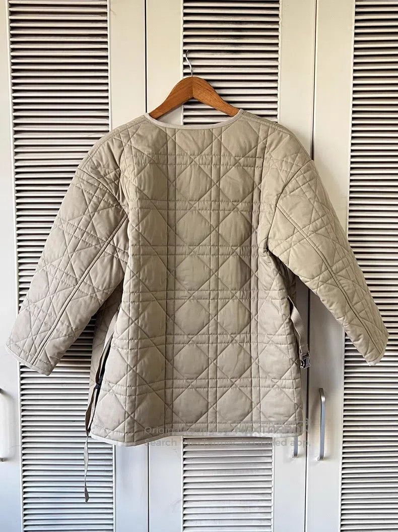 Dior Dior Cotton jacket with rattan plaid tie Size XXS / US 00 / IT 34 - 2 Thumbnail