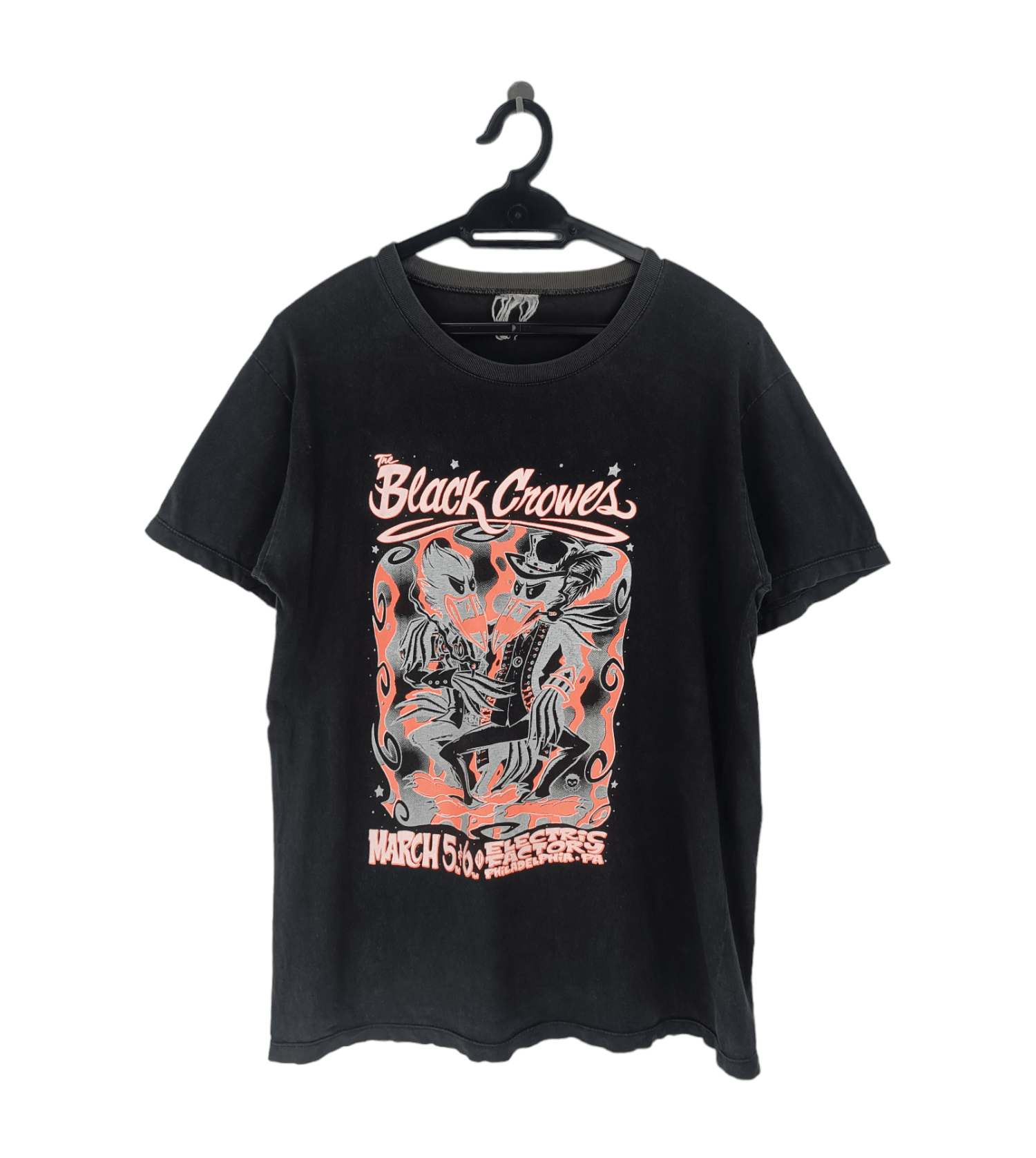 Band Tees THRASHED FADED VINTAGE Y2K THE BLACK CROWES LIVE AEROSMITH Size US M / EU 48-50 / 2 - 1 Thumbnail
