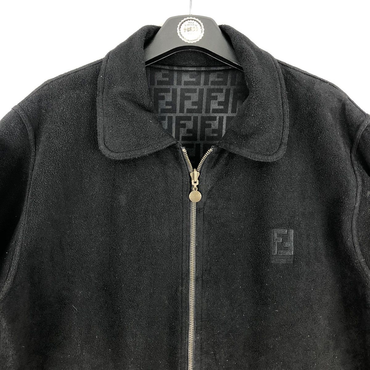 Fendi Vintage 90's Fendi Zucca Monogram Reversible Jacket Size US XL / EU 56 / 4 - 13 Thumbnail