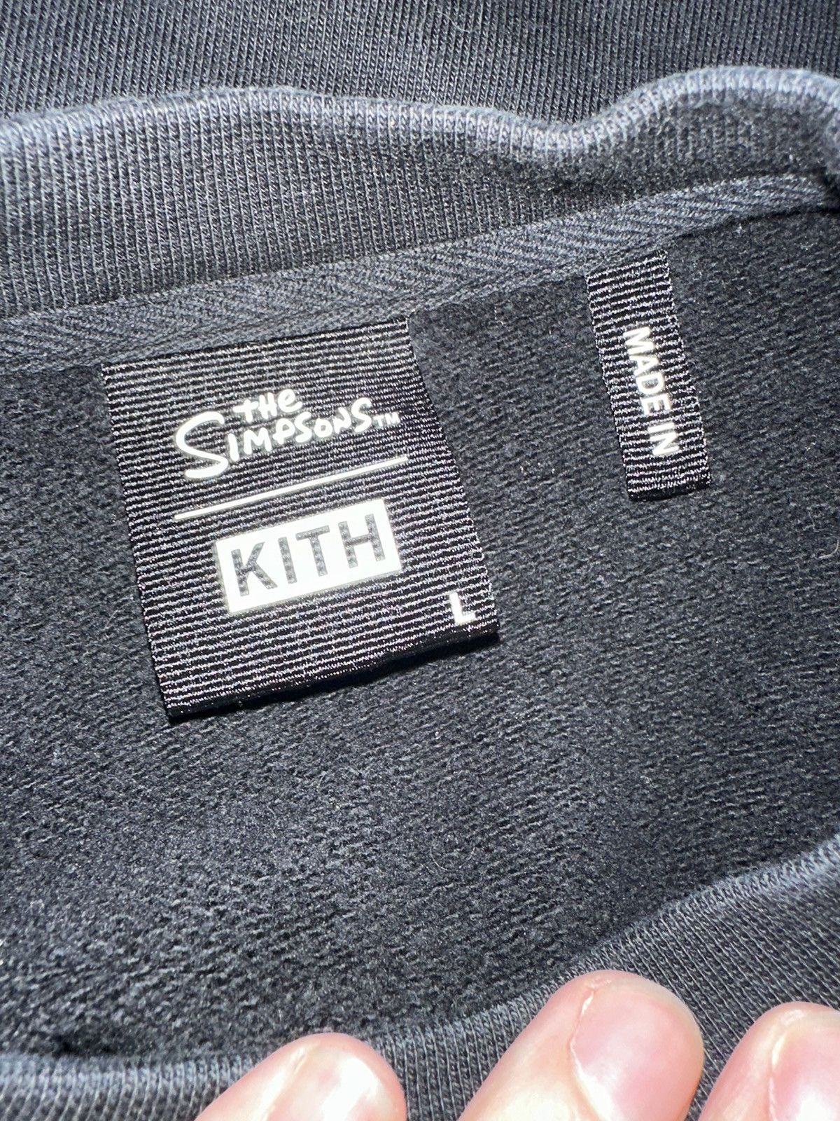 Kith × The Simpsons Kith x Simpsons Portrait Crewneck Size US L / EU 52-54 / 3 - 2 Thumbnail