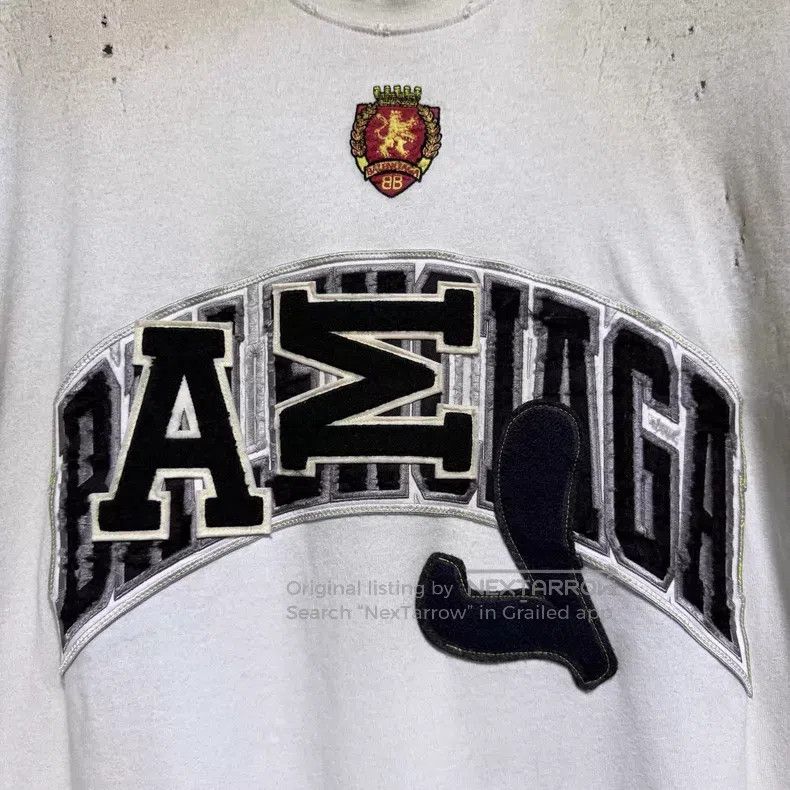 Balenciaga Balenciaga Manchester United white embroidery short-sleeve Size US S / EU 44-46 / 1 - 3 Thumbnail