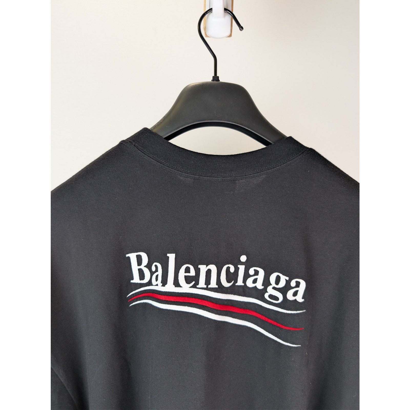 Balenciaga o1rshd1 Q:2 / Political Campaign Layered Jersey T-Shirt Size US XL / EU 56 / 4 - 15 Thumbnail