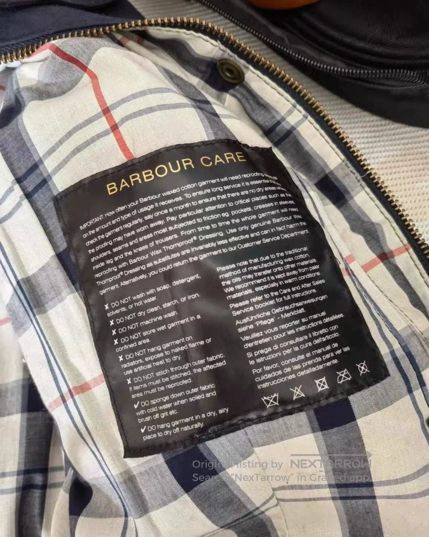 Barbour Barbour Waxed Hunting Jacket Unisex. Size US M / EU 48-50 / 2 - 5 Thumbnail