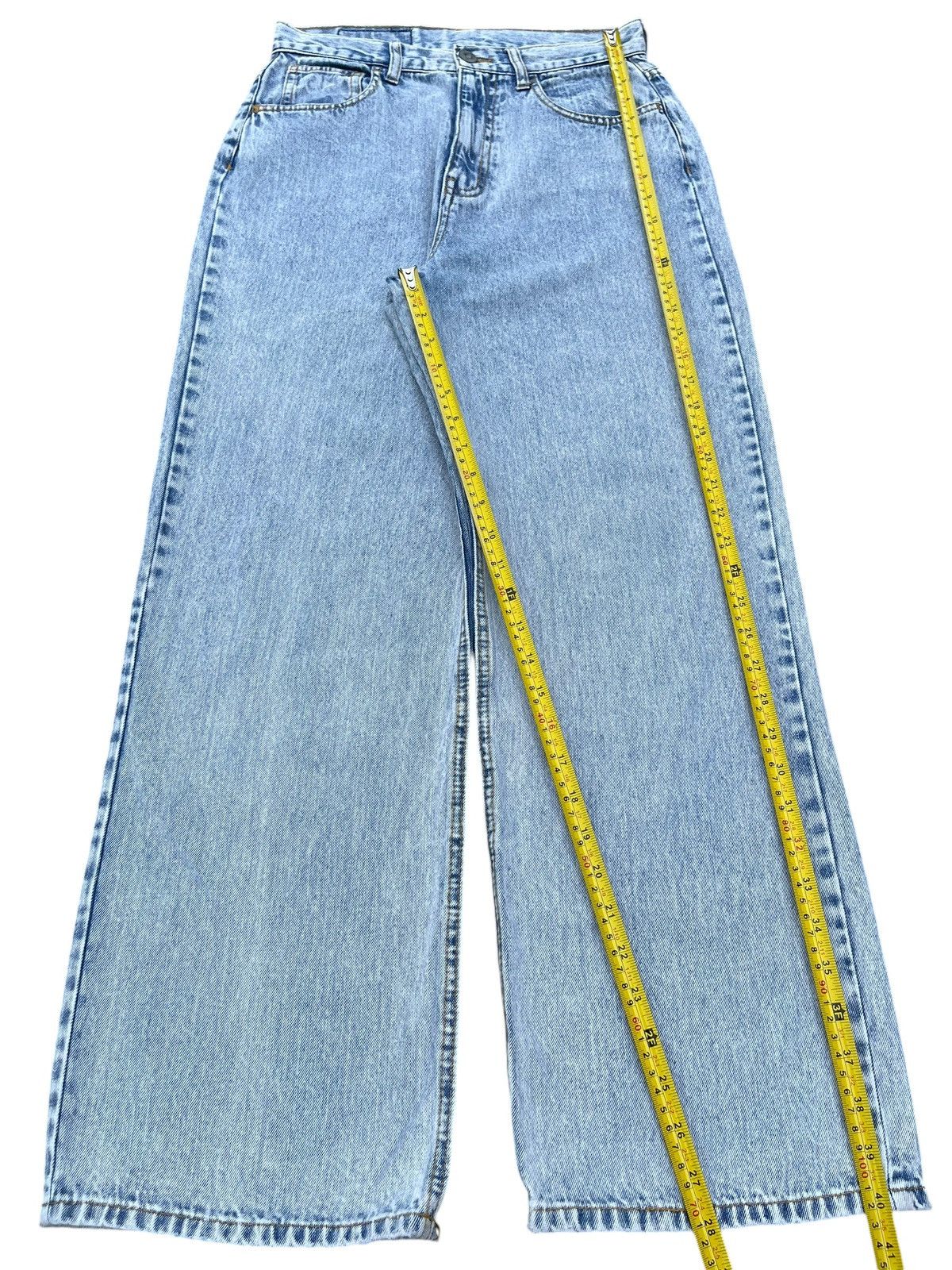 Other Vintage Japanese Brand Rodeo Crown Acid Washed Baggy Jeans Size 28" / US 6 / IT 42 - 11 Thumbnail