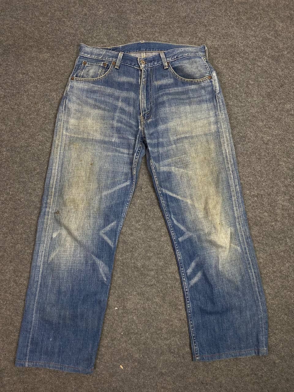Levi's vintage levis 503 denim nice design Size US 34 / EU 50 - 8 Thumbnail