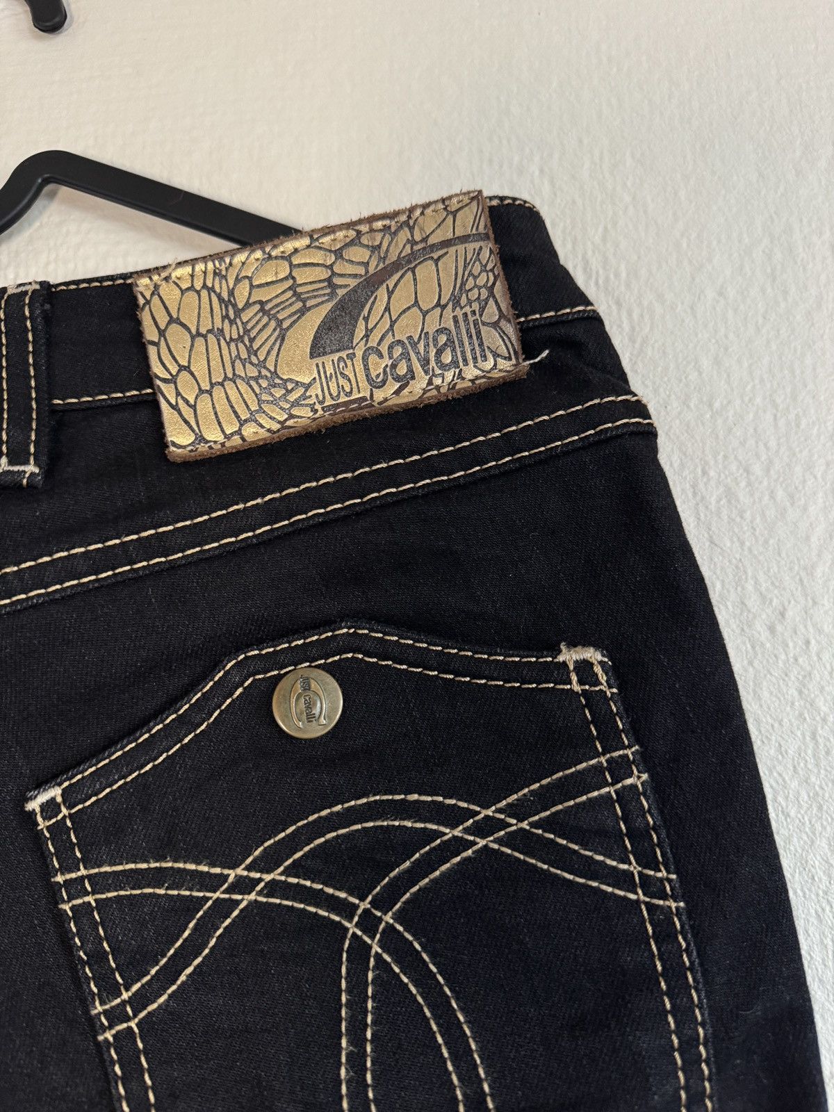 Just Cavalli Vintage Y2K Just Cavalli Low-Rise Jeans Size 27" / US 4 / IT 40 - 3 Thumbnail