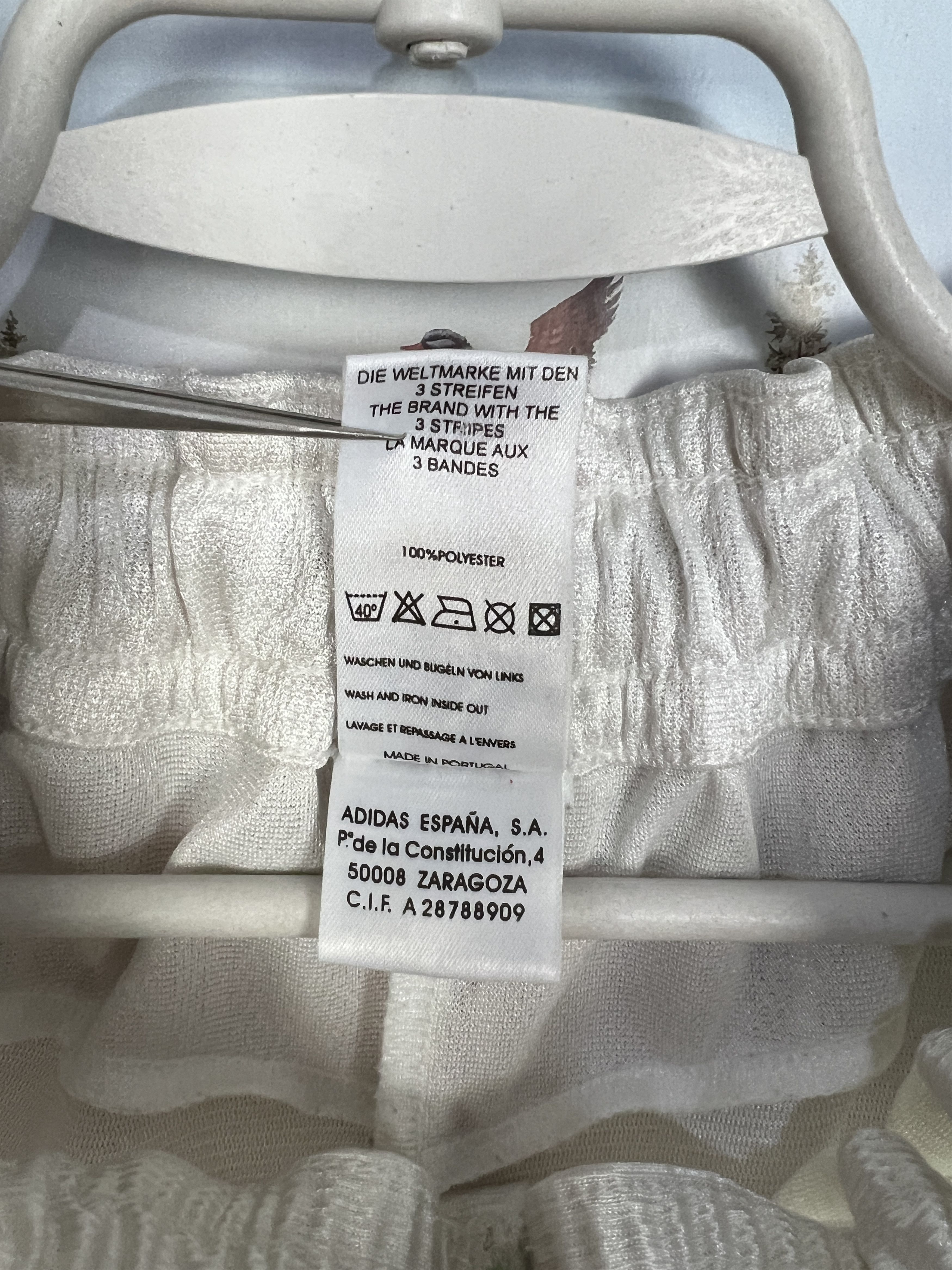 Adidas Vintage 90's Adidas Real Madrid Football White Shorts M Size US 32 / EU 48 - 8 Thumbnail