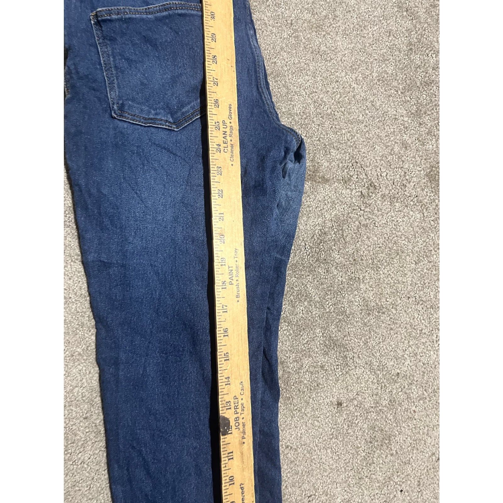 CO Denim Co Jeans Distressed Skinny Blue Denim 10 Women Size 32" / US 10 / IT 46 - 6 Thumbnail