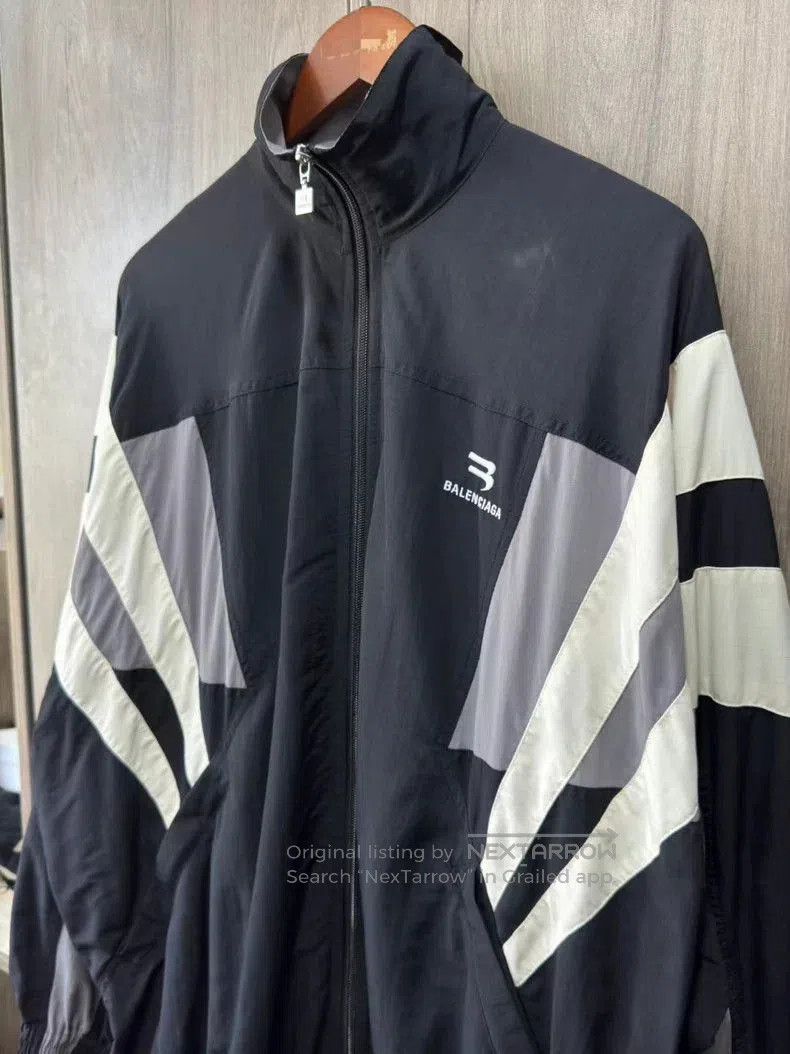 Balenciaga Balenciaga Black White Gray Jacket. Size US XS / EU 42 / 0 - 8 Thumbnail