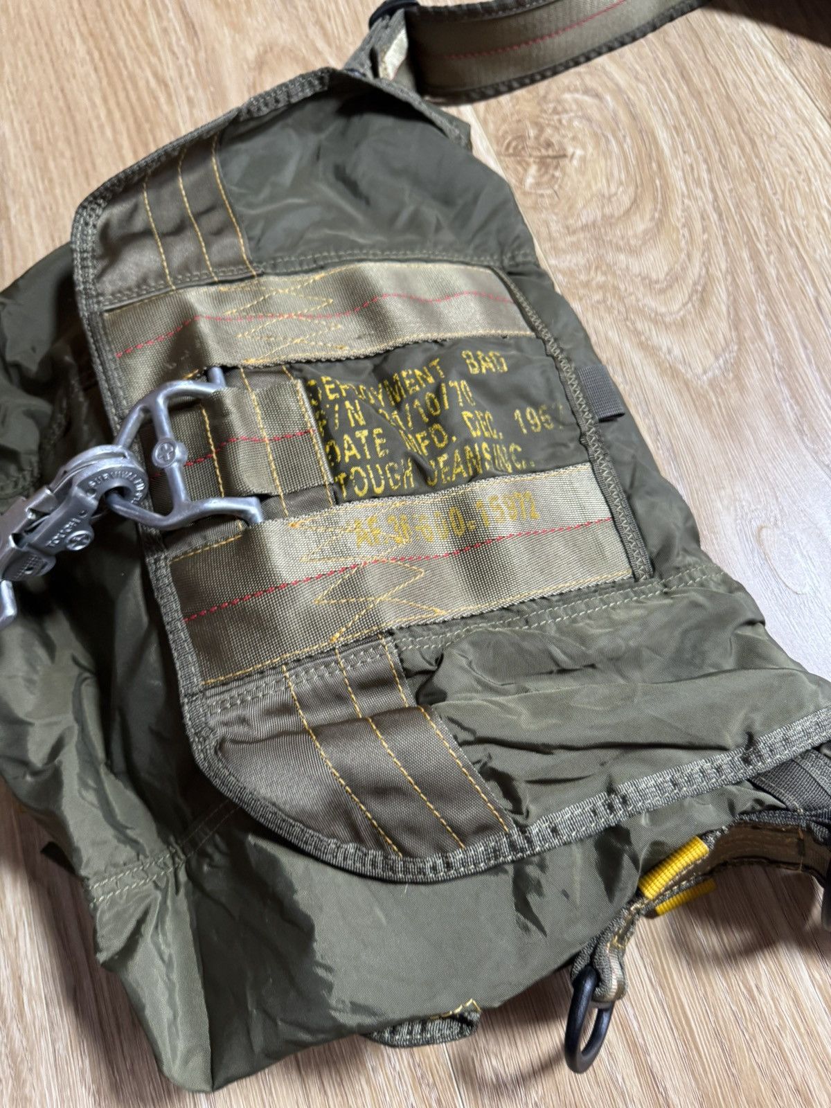 Other Vintage Military style y2k japanese avantgarde bag Size ONE SIZE - 3 Thumbnail