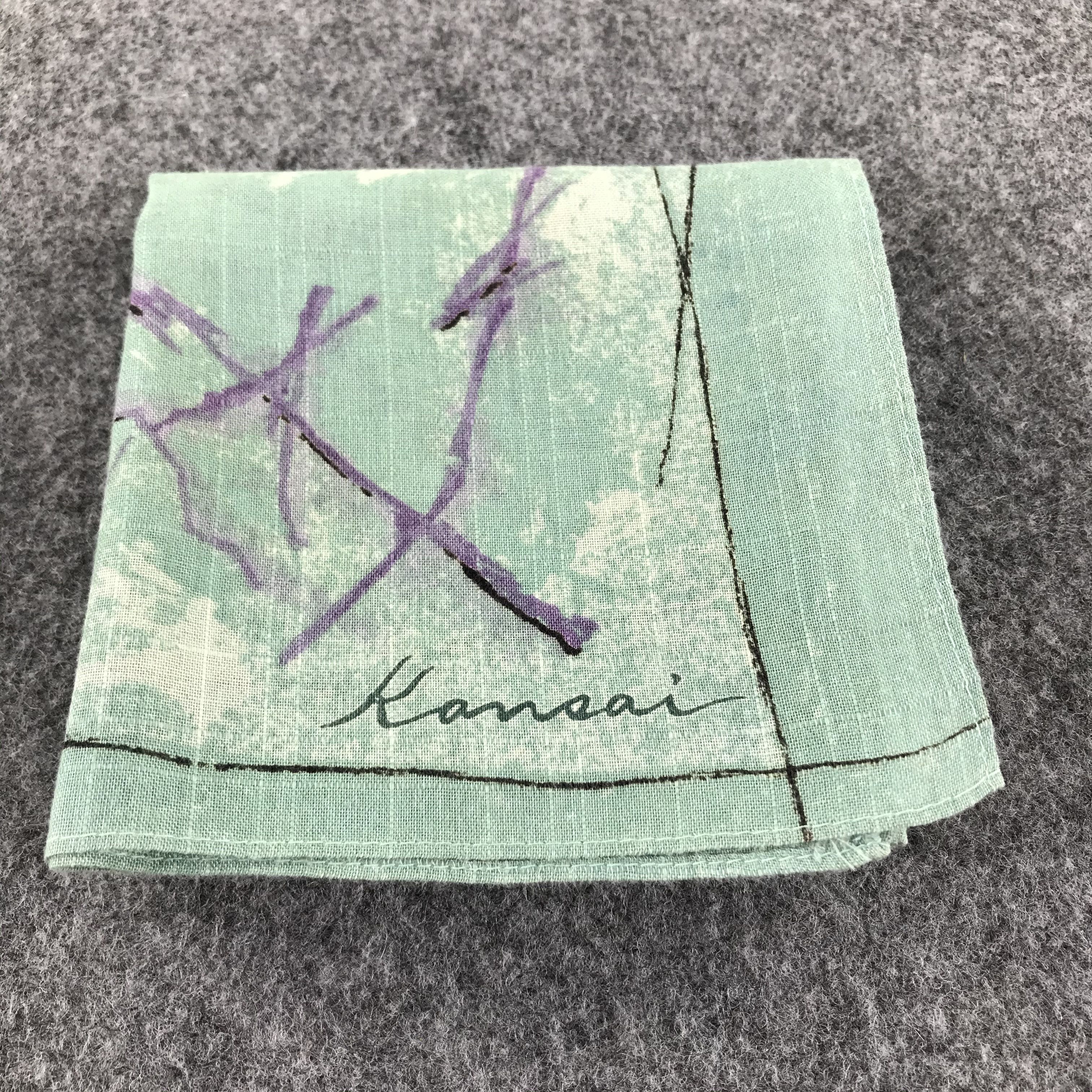 Kansai Yamamoto × Vintage Kansai Handkerchief Neckerchief Bandana H169 Size ONE SIZE - 8 Thumbnail