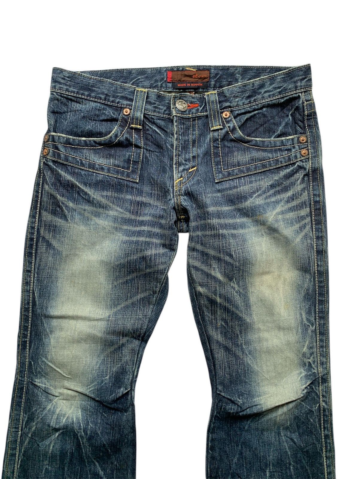 If Six Was Nine Japanese brand Et boite distressed lightning flared Size US 32 / EU 48 - 3 Thumbnail