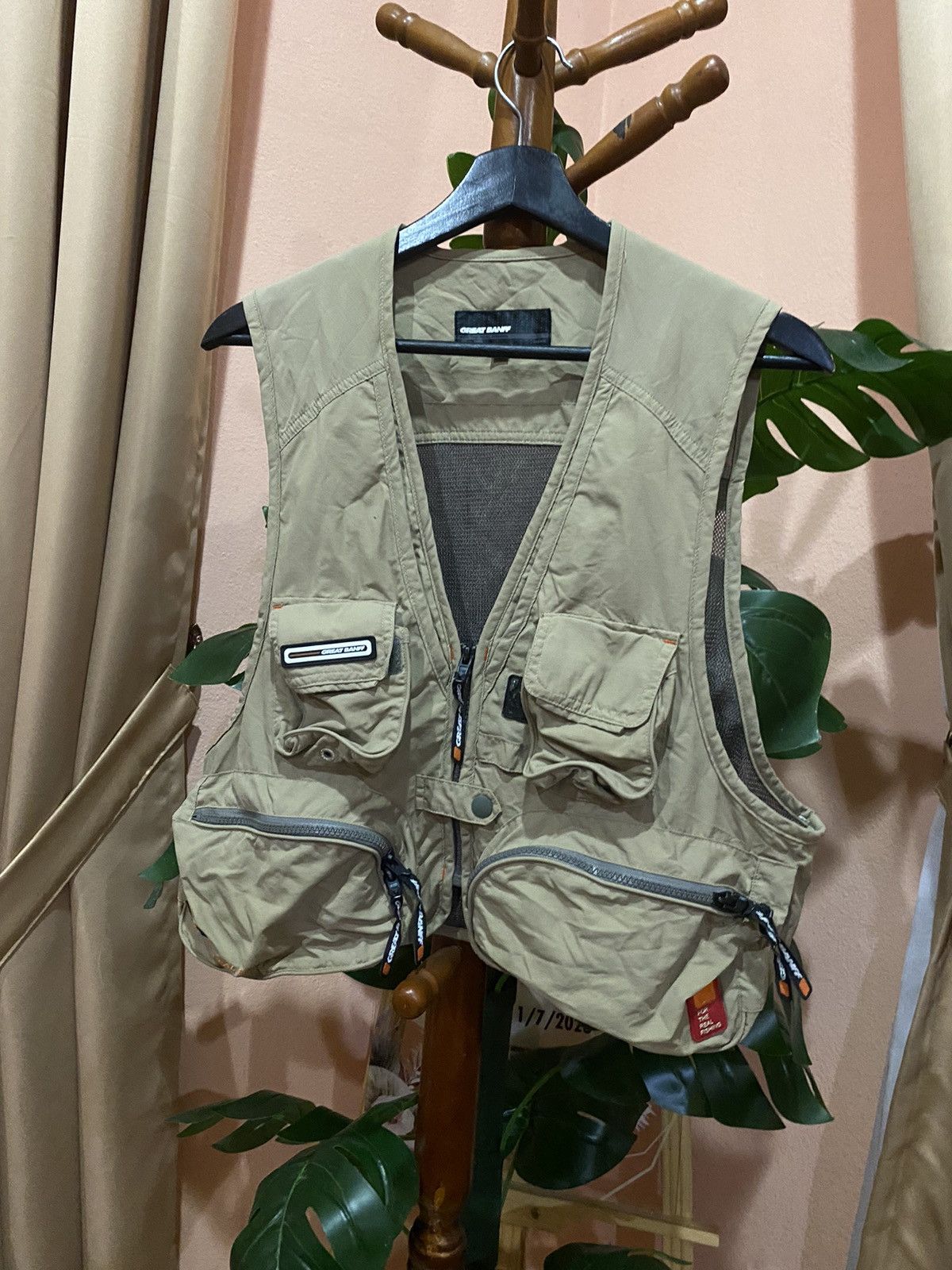 Other VINTAGE GREAT BANFF FISHING VEST JACKET Size US M / EU 48-50 / 2 - 4 Thumbnail