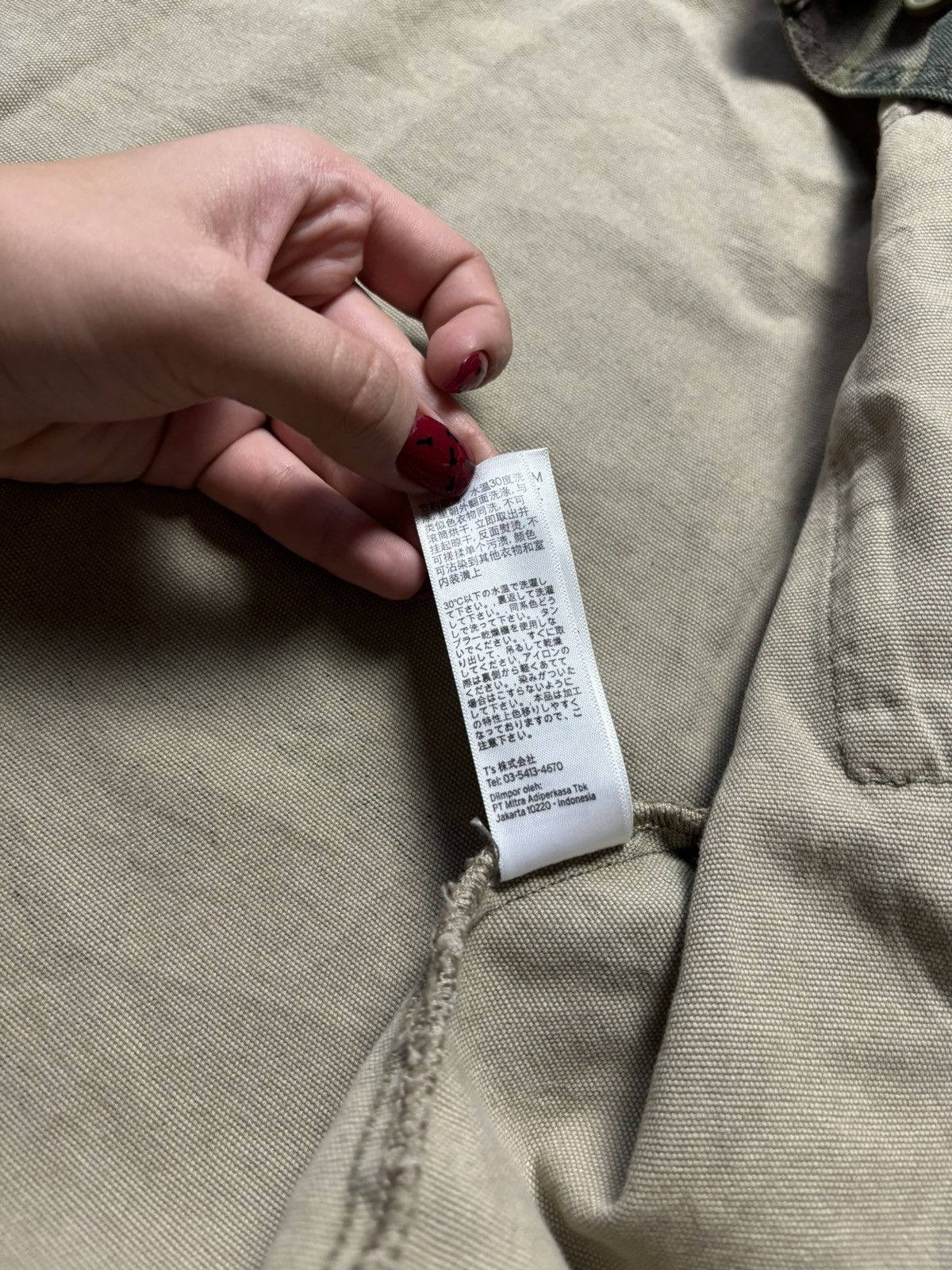 Topshop Streetwear Cotton Outer Shell Military Jacket Green Coats Size XS / US 0-2 / IT 36-38 - 5 Thumbnail