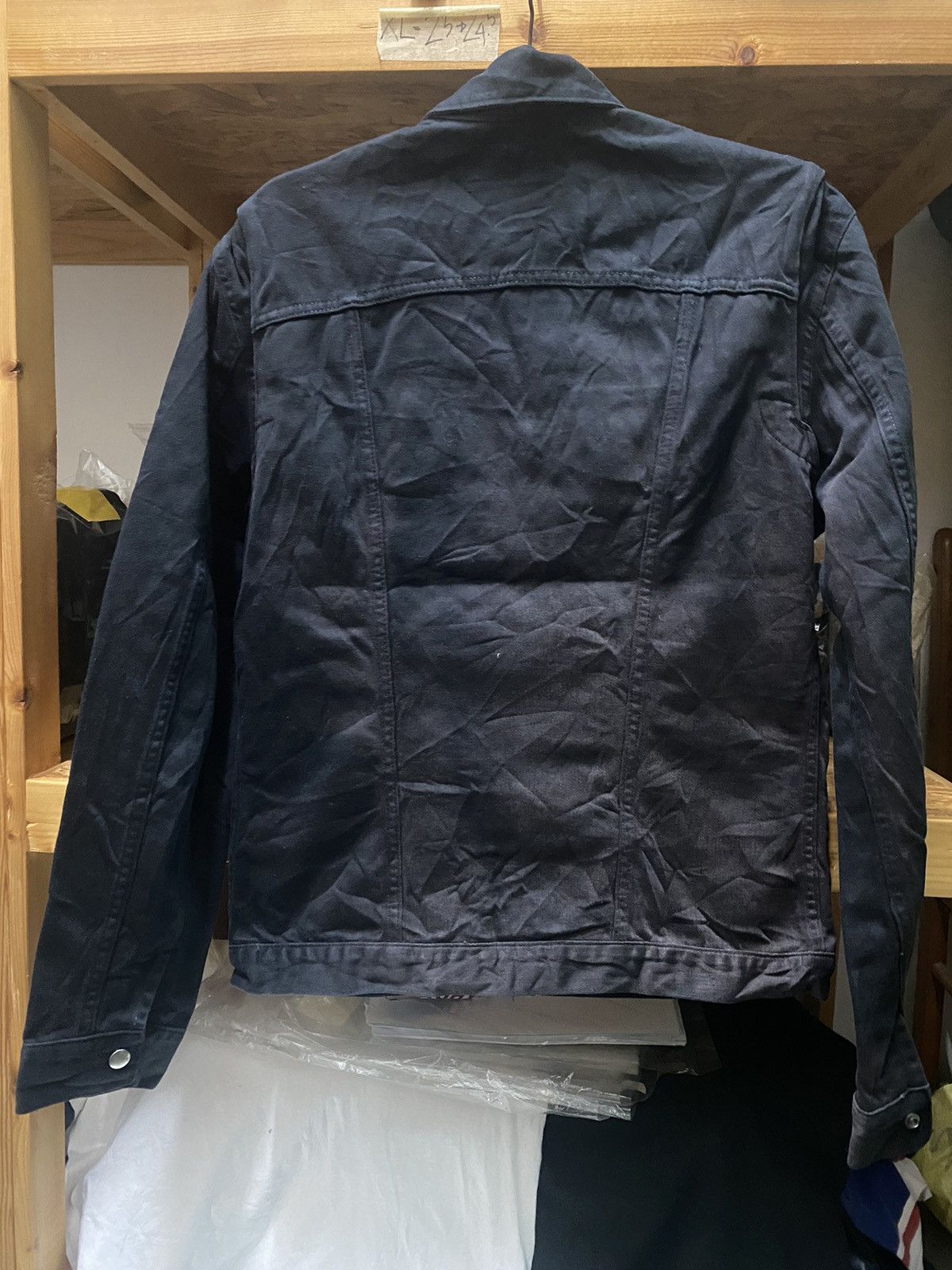Vintage DISTRESSED WRANGLER DENIM JACKET Size US M / EU 48-50 / 2 - 10 Thumbnail