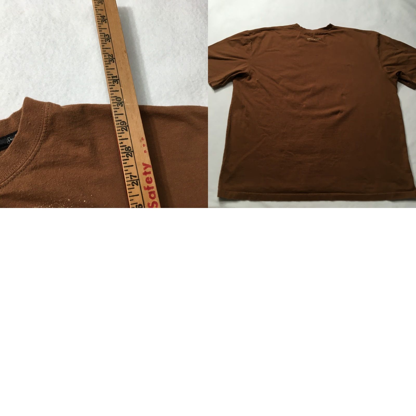 Sean John Sean John T Shirt Mens 3XL Brown Logo Graphic Short Sleeve Vintage / Modern Tee Mens Size US XXL / EU 58 / 5 - 8 Thumbnail
