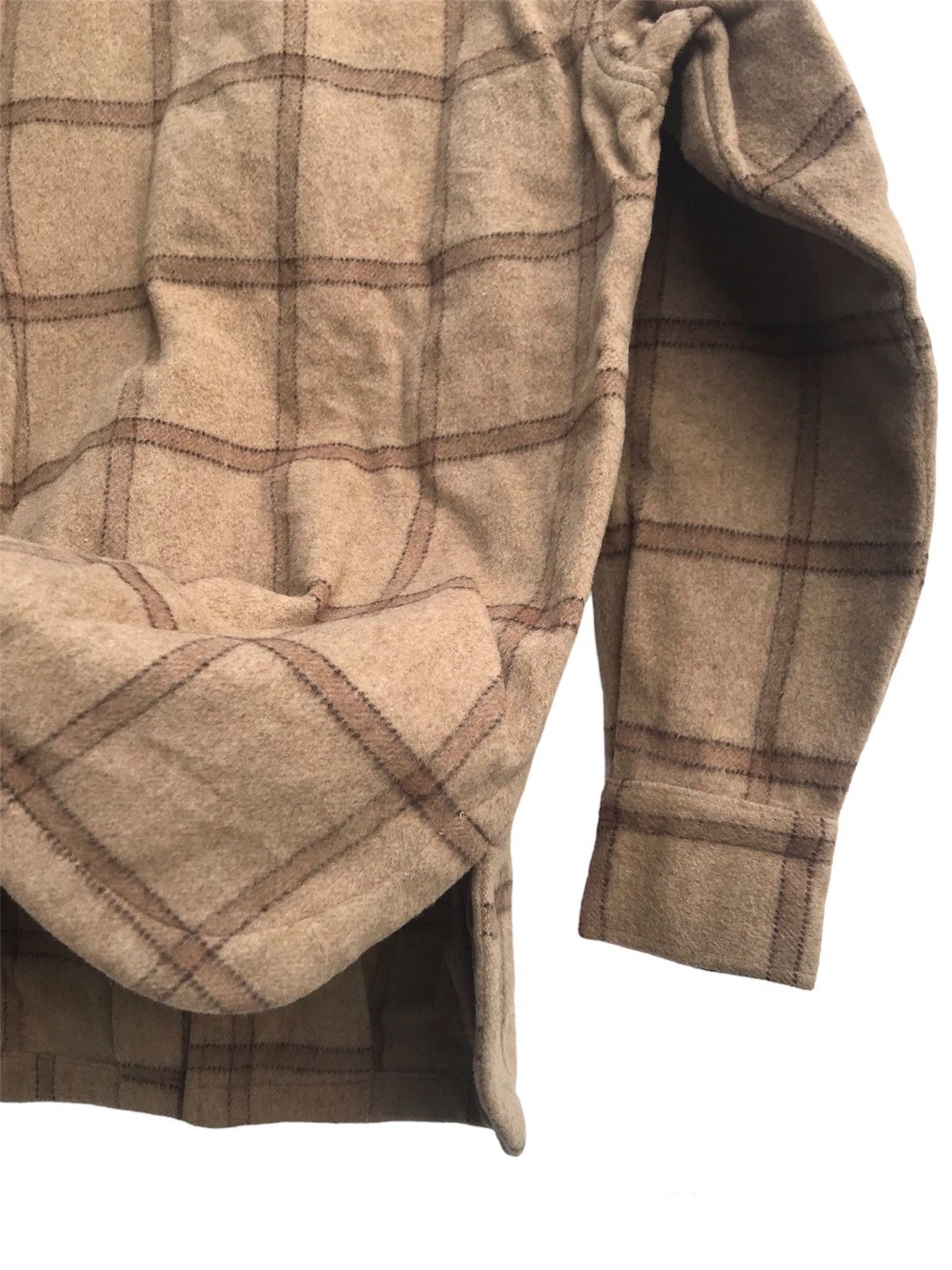 Flannel × Japanese Brand × Vintage Vintage 90s Tartan Flannel Shirt Jacket Size US M / EU 48-50 / 2 - 6 Thumbnail