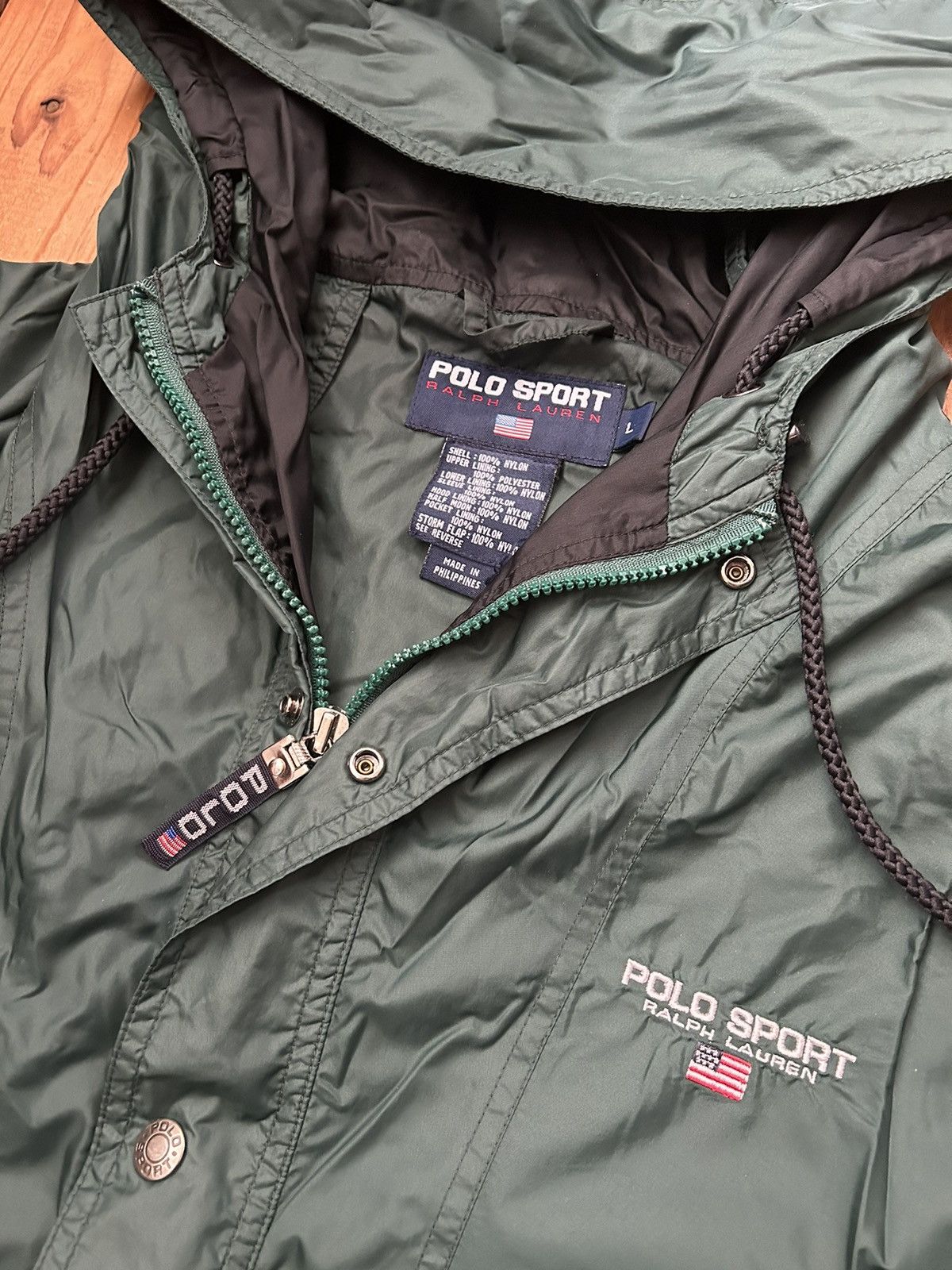 Polo Ralph Lauren × Vintage Vintage 90s Polo Sport Green