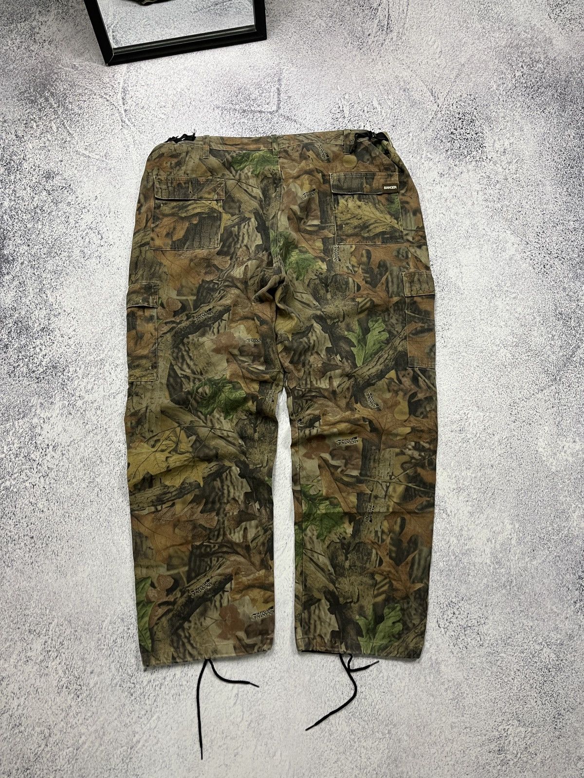 Realtree Vintage 90's Real Tree Cargo Baggy Pants Mossy Oak Hype Rare Size US 44 / EU 60 - 14 Thumbnail