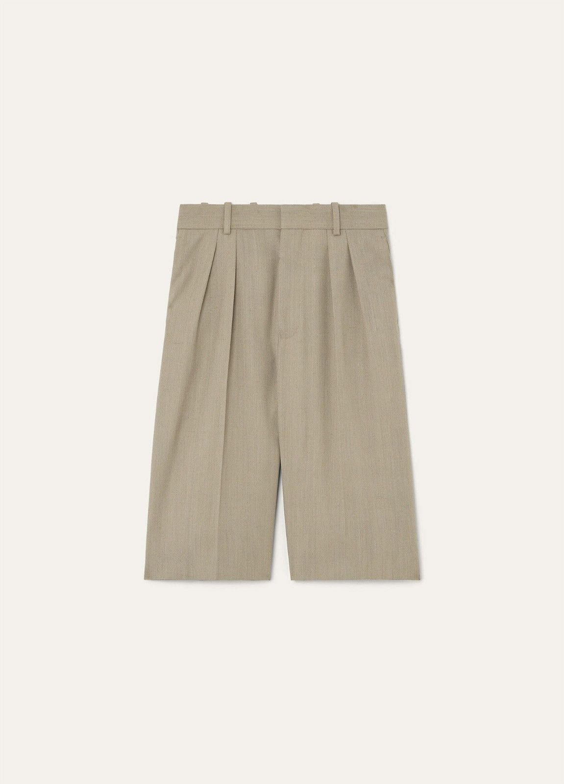 Loro Piana o1srvl11e0526 FAP2805 Digby Bermuda Short in Beige Size 25" / US 0 / IT 36 - 1 Thumbnail