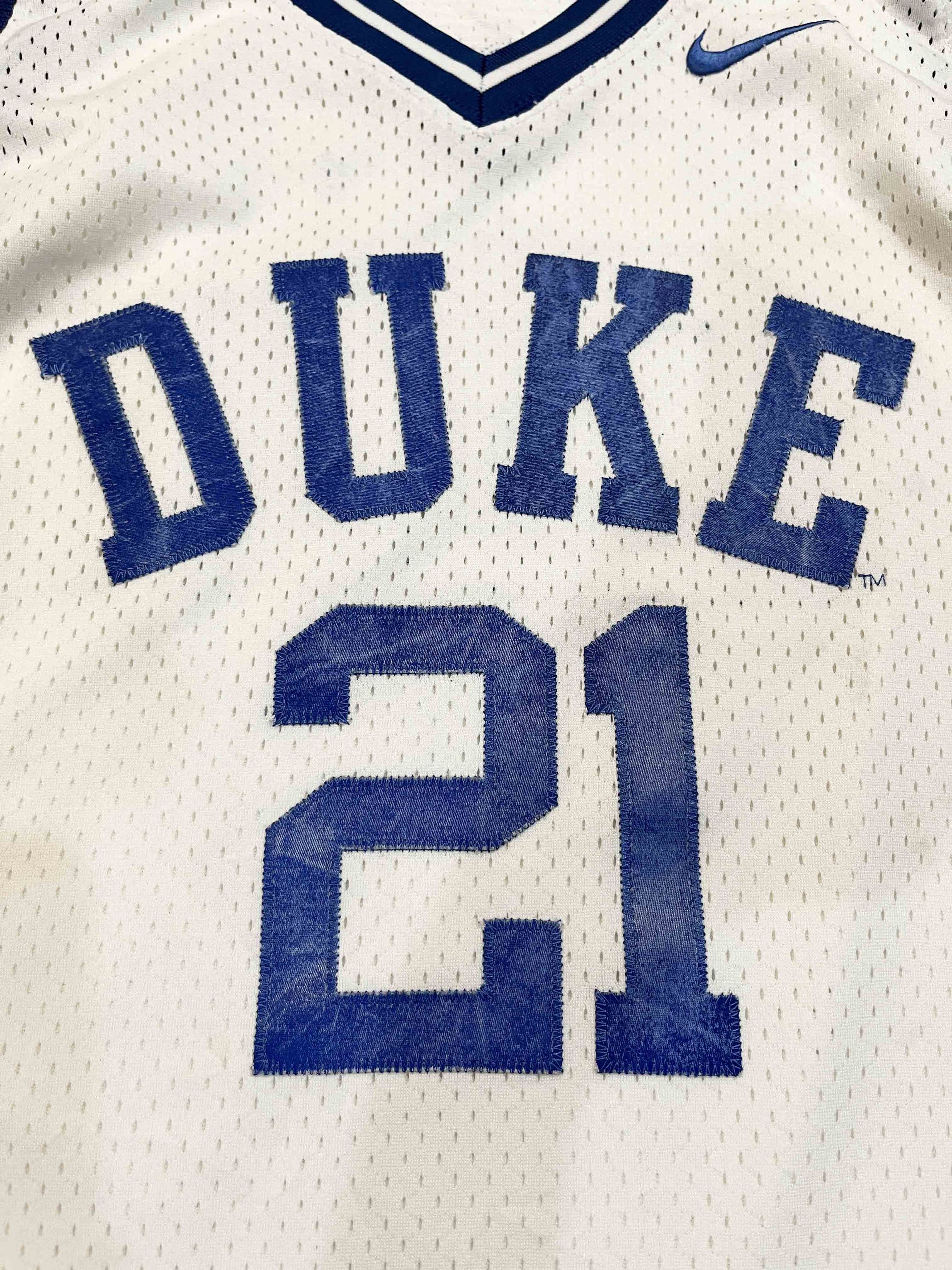 NCAA × Nike Nike Elite NCAA Duke Blue Devils #21 Basketball Jersey Size US XL / EU 56 / 4 - 2 Thumbnail