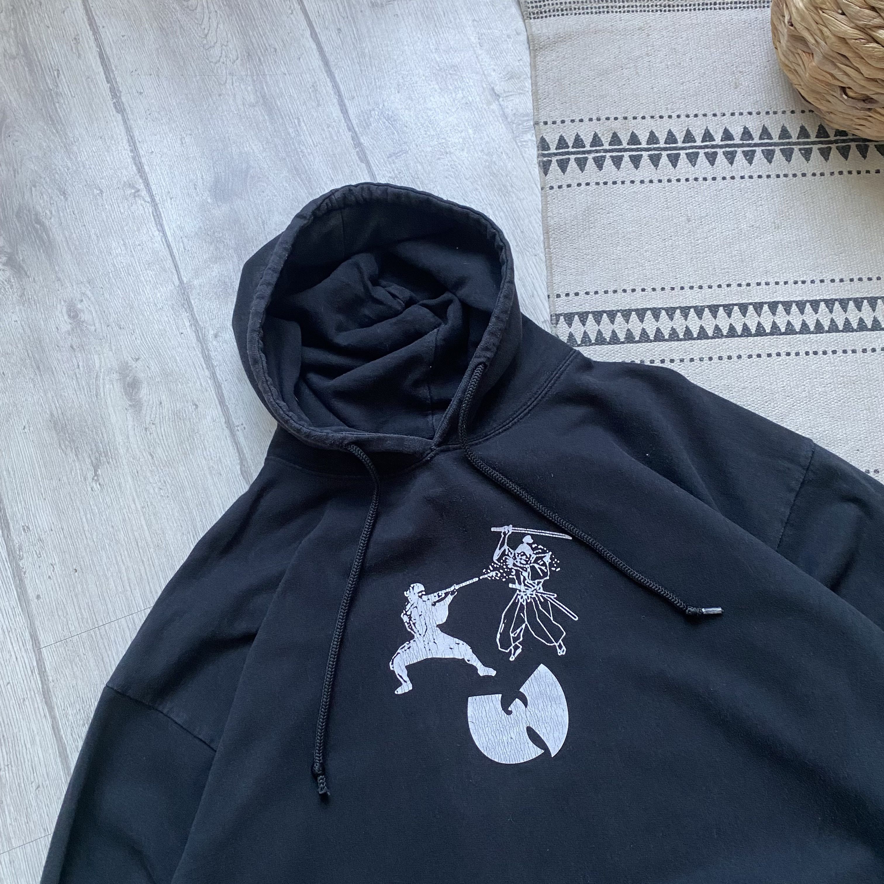Wu-Tang Clan 🎙️Vintage Faded Wu Tang Clan hoodie Boxy fit Rap Tee Size US M / EU 48-50 / 2 - 3 Thumbnail