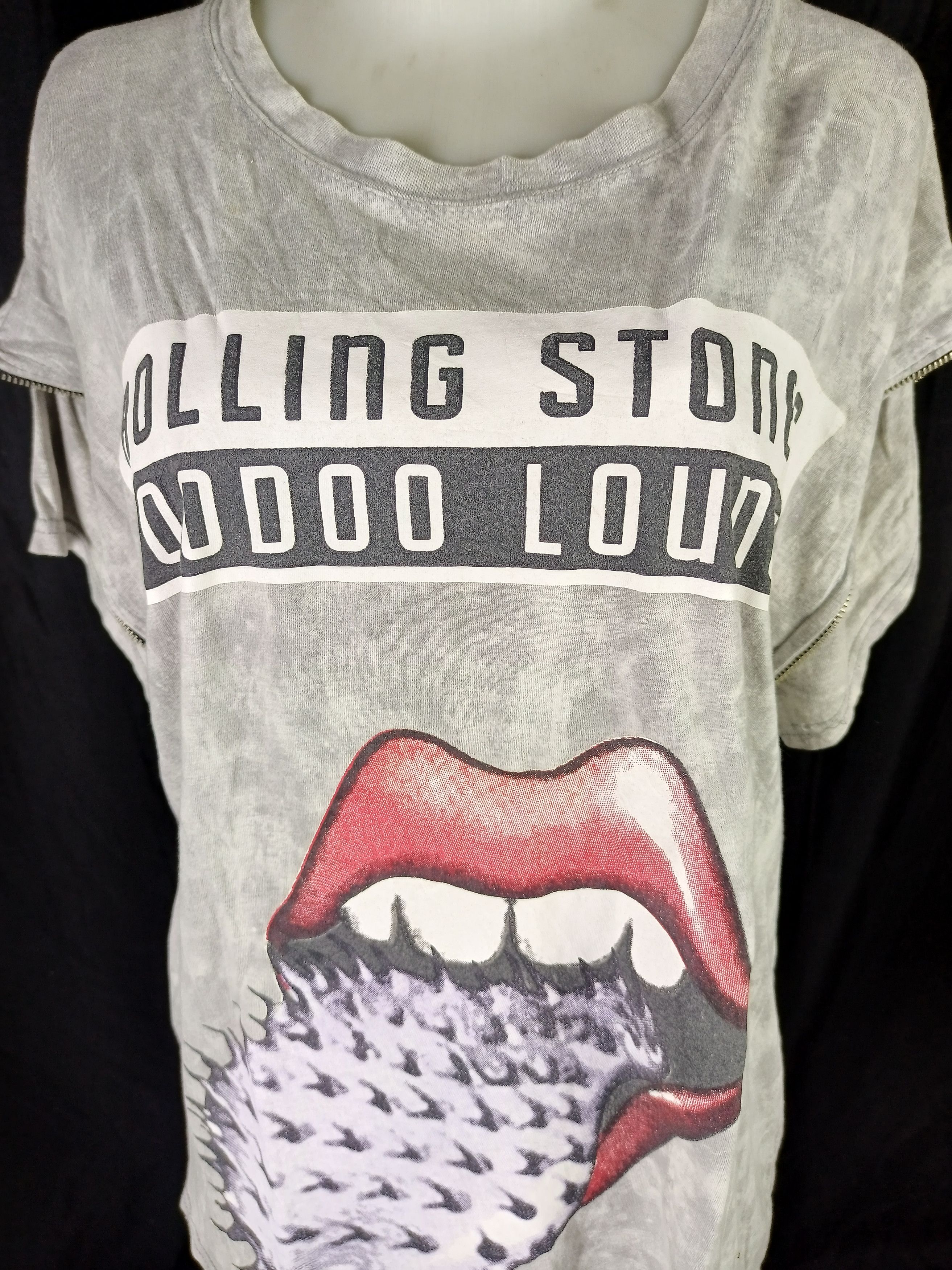 Band Tees × The Rolling Stones × Vintage HONEYCUBE The Rolling Stones Voodoo Lounge Tee Shirt Size XS / US 0-2 / IT 36-38 - 20 Thumbnail