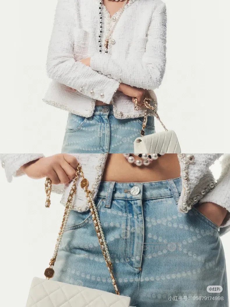 Chanel Chanel 2025 Spring and Summer Preview Series 25p White Pea Size XS / US 0-2 / IT 36-38 - 7 Thumbnail
