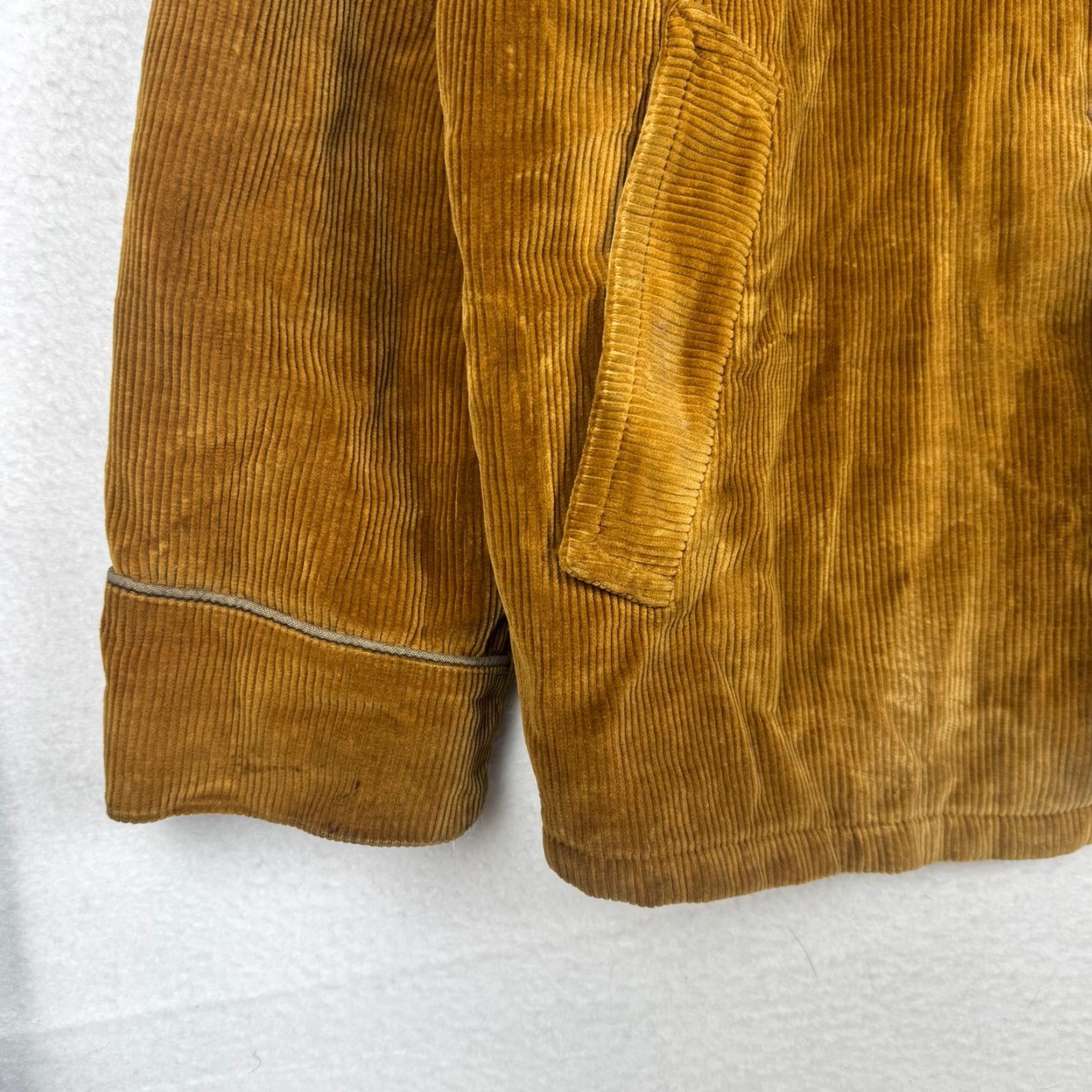 Sears VINTAGE Sears Roebuck Brown Corduroy Sherpa Lined Jacket Medium Brown Corduroy Sherpa Lined Field Jacket 1970s Mens Size US M / EU 48-50 / 2 - 2 Thumbnail