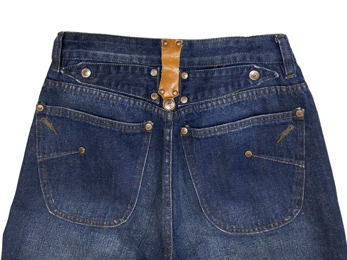If Six Was Nine × Japanese Brand × Le Grande Bleu (L.G.B.) Rare Vintage Japaness Brand Willey Knox Flared Jeans 2000s Size US 30 / EU 46 - 4 Thumbnail
