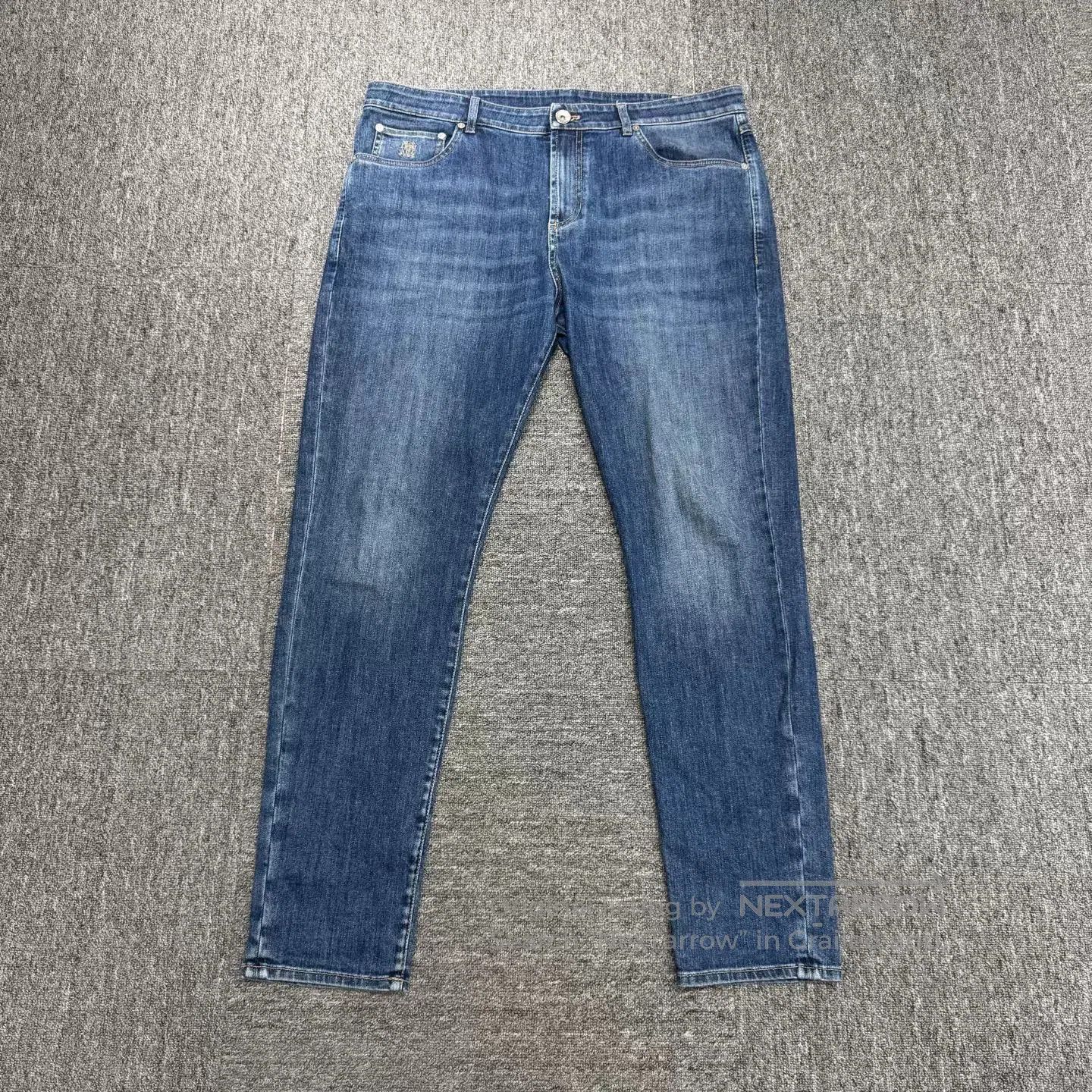 Brunello Cucinelli Brunello Cucinelli Distressed Jeans. Size US 40 / EU 56 - 1 Thumbnail