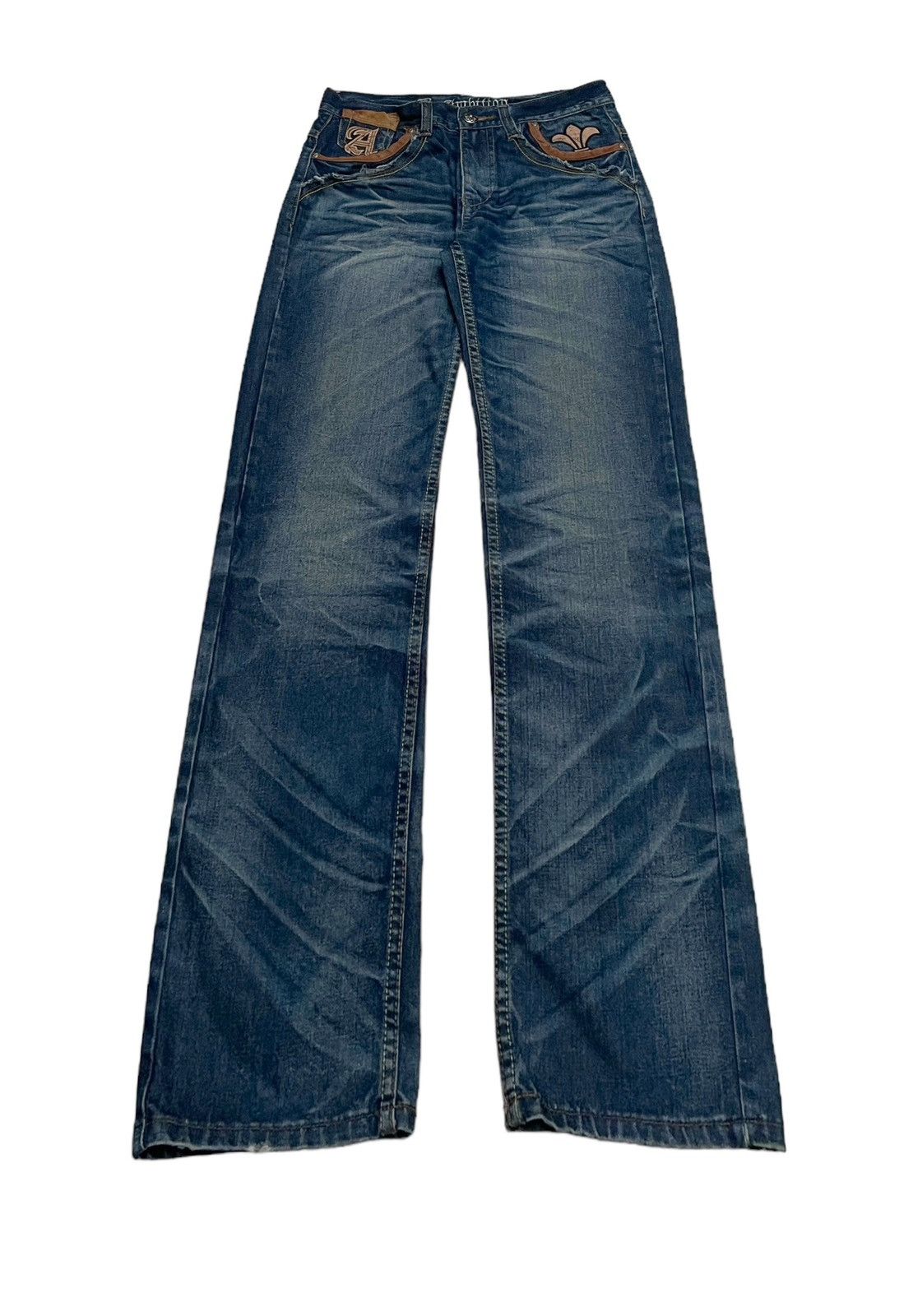 If Six Was Nine × Japanese Brand Rare Design Vintage Brand Be Ambition Jeans 1990s Size US 32 / EU 48 - 1 Thumbnail