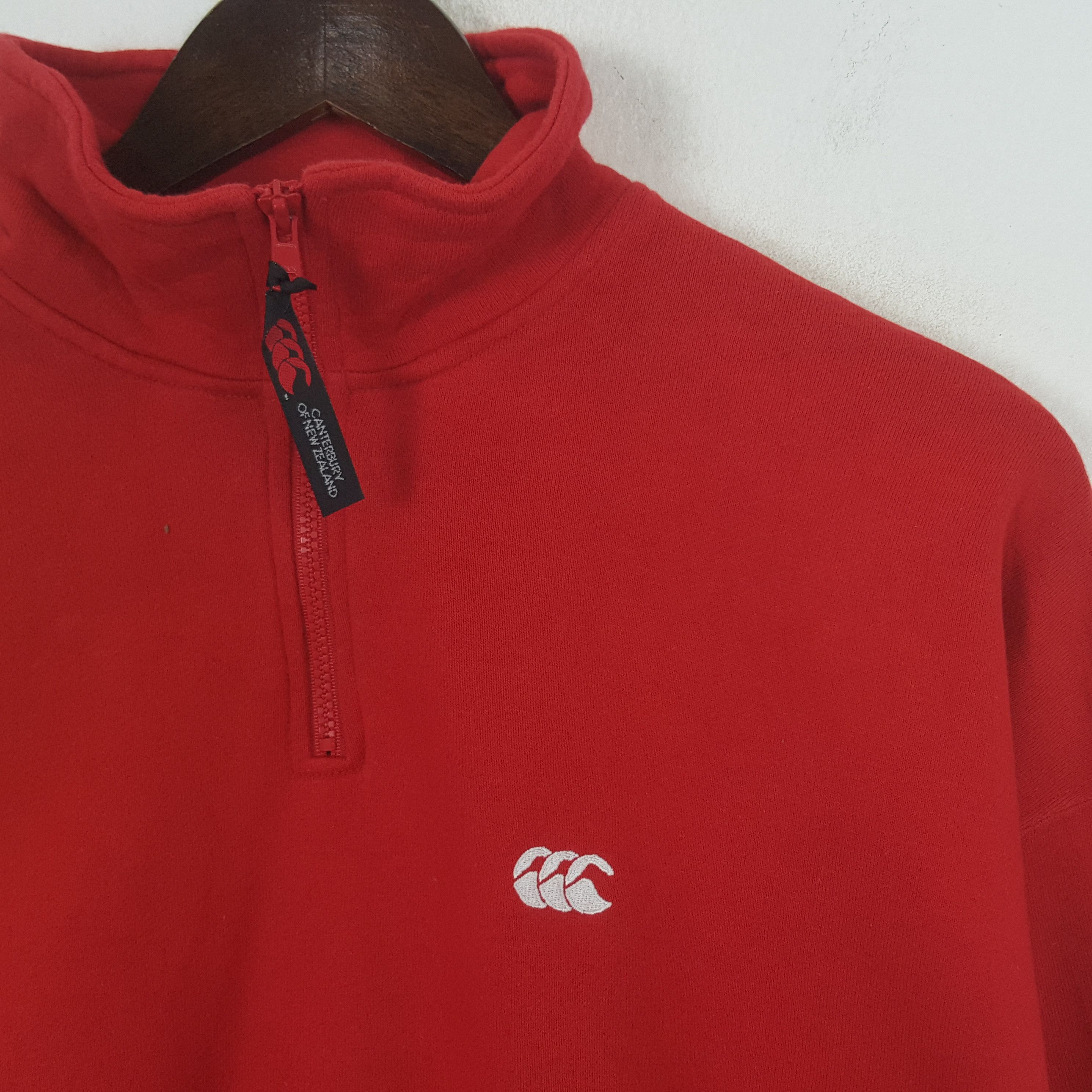 Canterbury of New Zealand × Vintage Vintage Canterbury Of New Zealand Half Zipper Sweatshirt Size US S / EU 44-46 / 1 - 2 Thumbnail