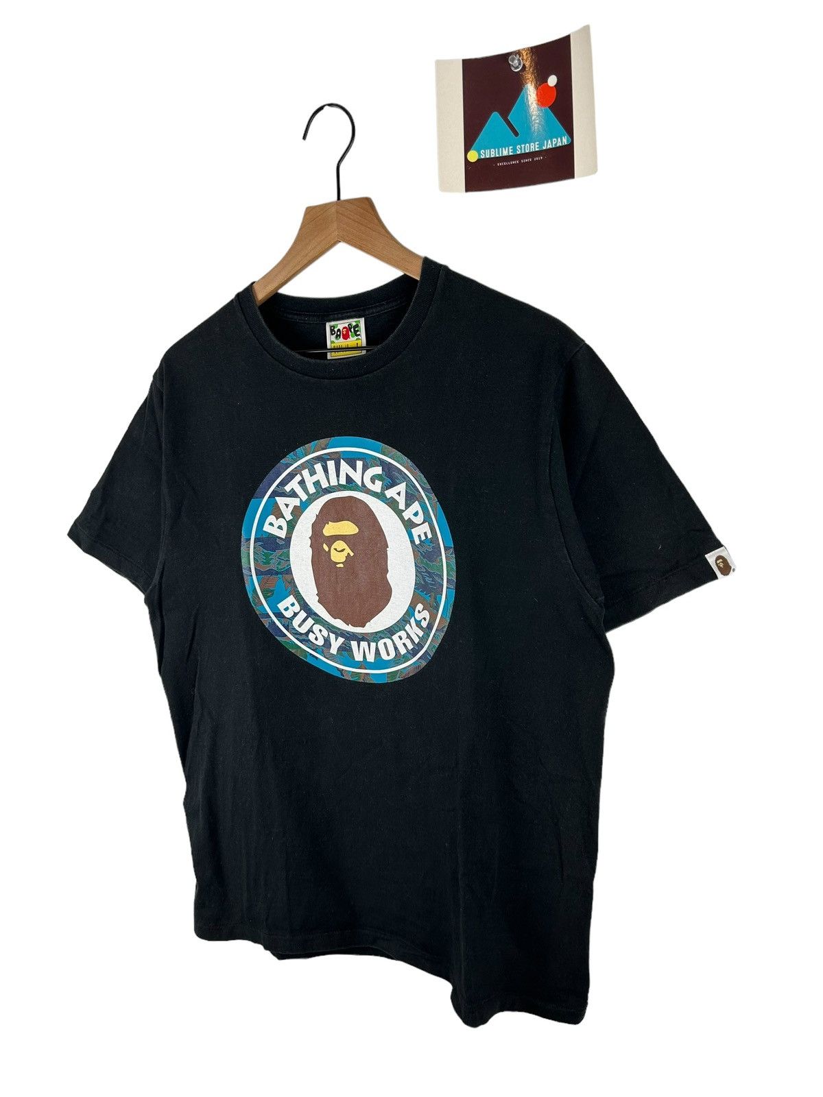 Bape Banana Camo Busy Works Tee Size US L / EU 52-54 / 3 - 2 Thumbnail