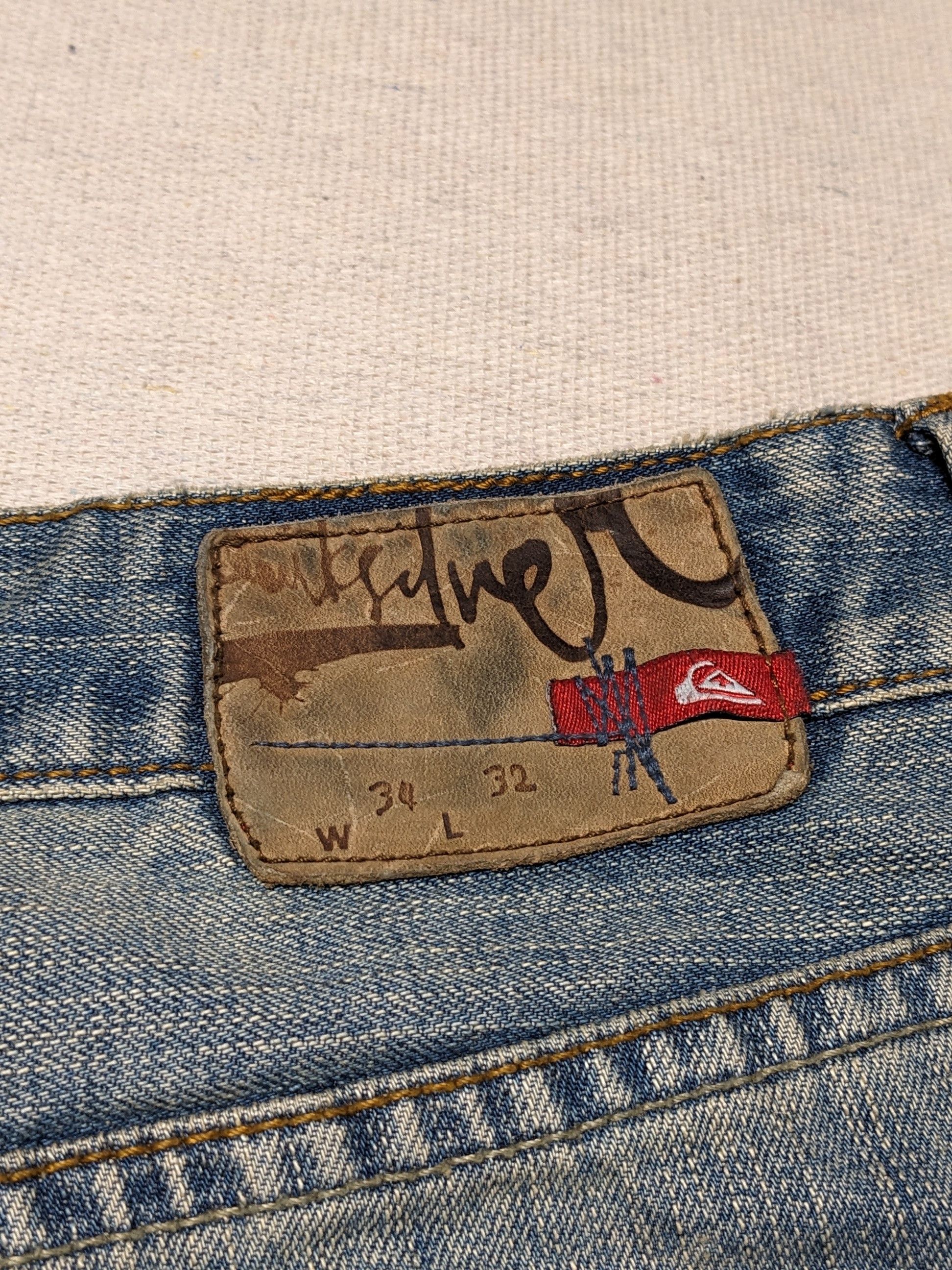 Quiksilver New old stock vintage Quiksilver loose fit jeans men's 34 32 Size US 34 / EU 50 - 6 Thumbnail