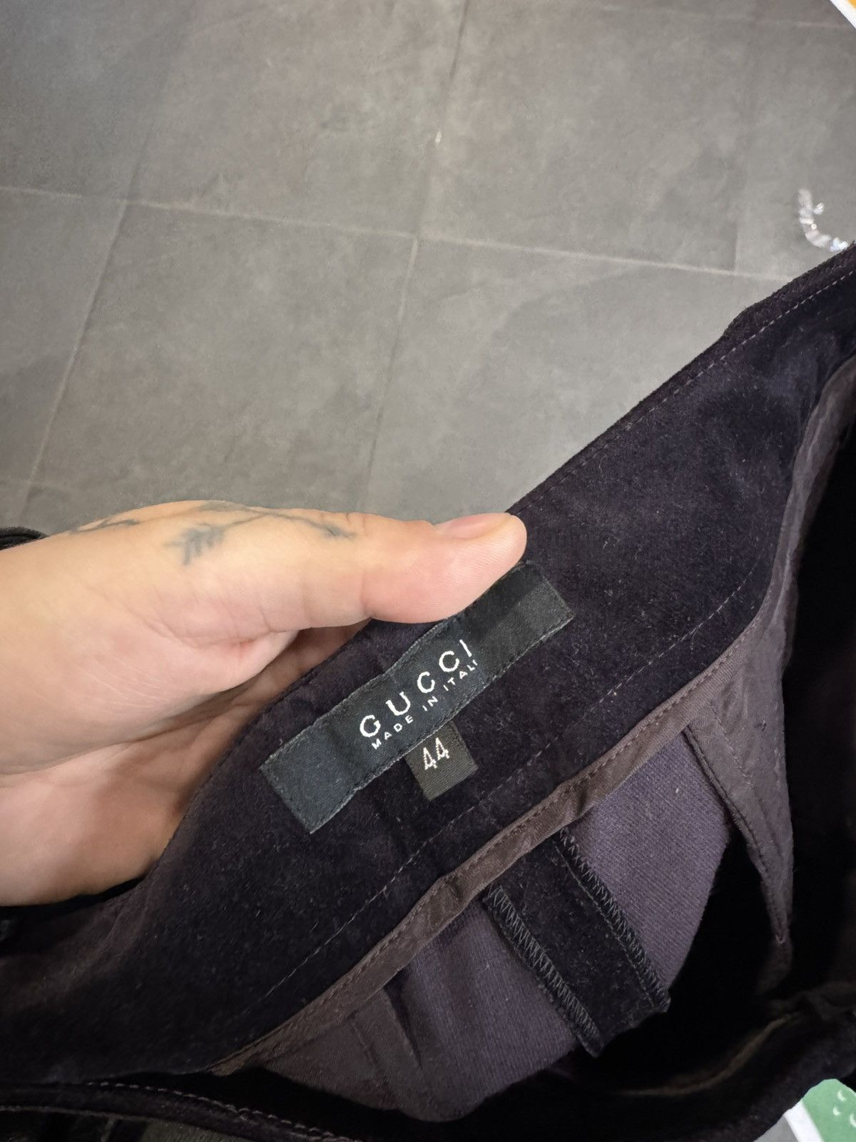 Gucci Gucci by Tom Ford velvet bootcut pants Size 30" / US 8 / IT 44 - 13 Thumbnail