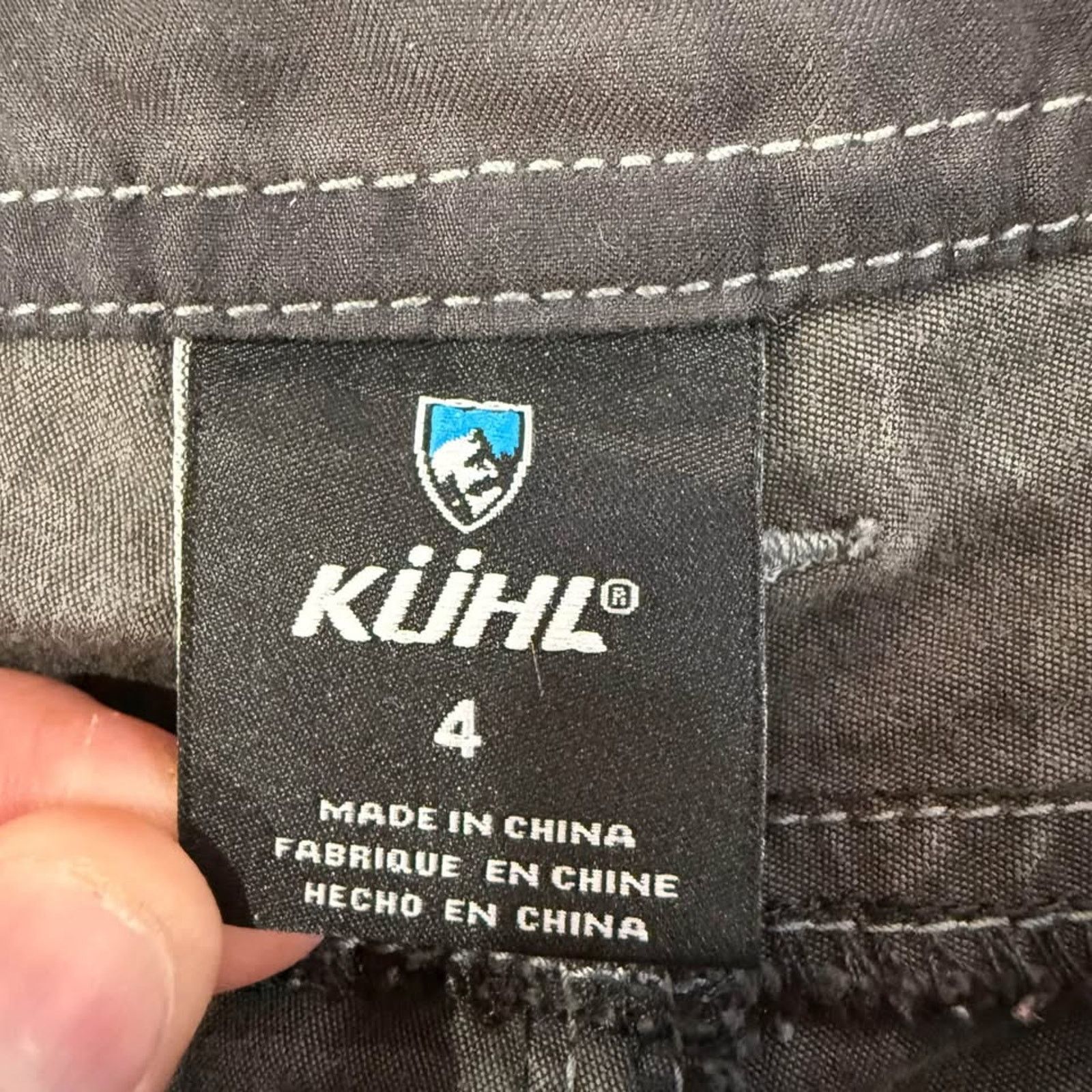 Kuhl Kuhl Free Range Cargo Capri Utility Pants Women's 4 Gray Size 27" / US 4 / IT 40 - 4 Thumbnail