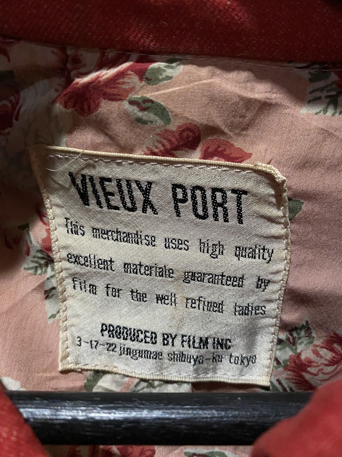 Japanese Brand Vintage Vieux Port Reversible Floral Jacket Japan Made Size US L / EU 52-54 / 3 - 8 Thumbnail