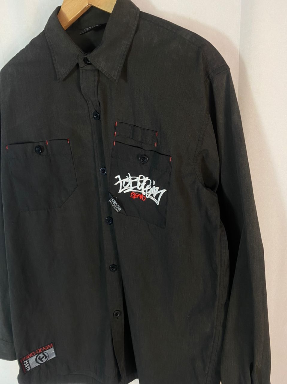 Hobo Hobo denim button up workers shirt Size US XL / EU 56 / 4 - 2 Thumbnail