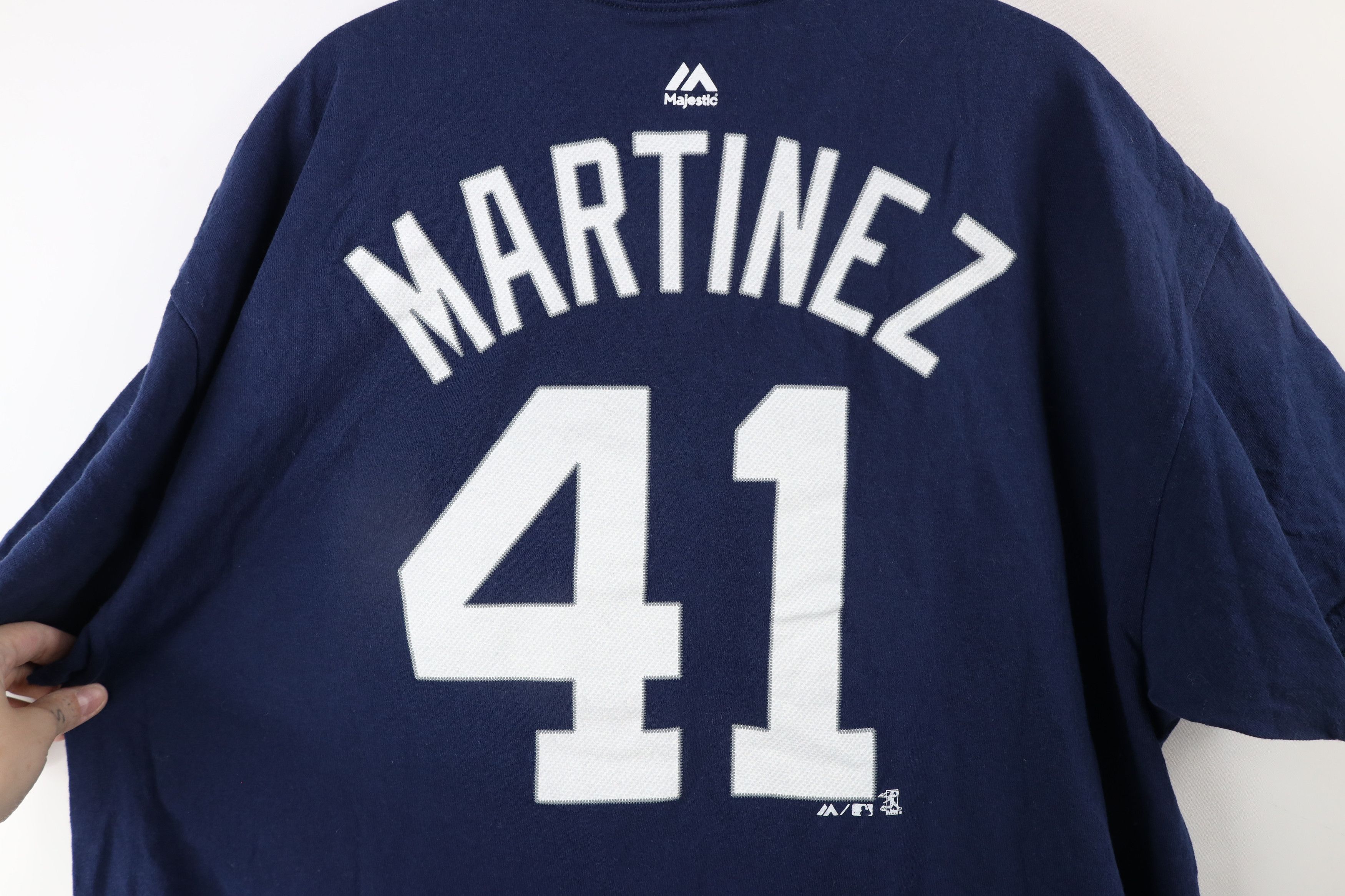 Majestic × Vintage Vintage Majestic Martinez Detroit Tigers Baseball T-Shirt Size US XL / EU 56 / 4 - 9 Thumbnail
