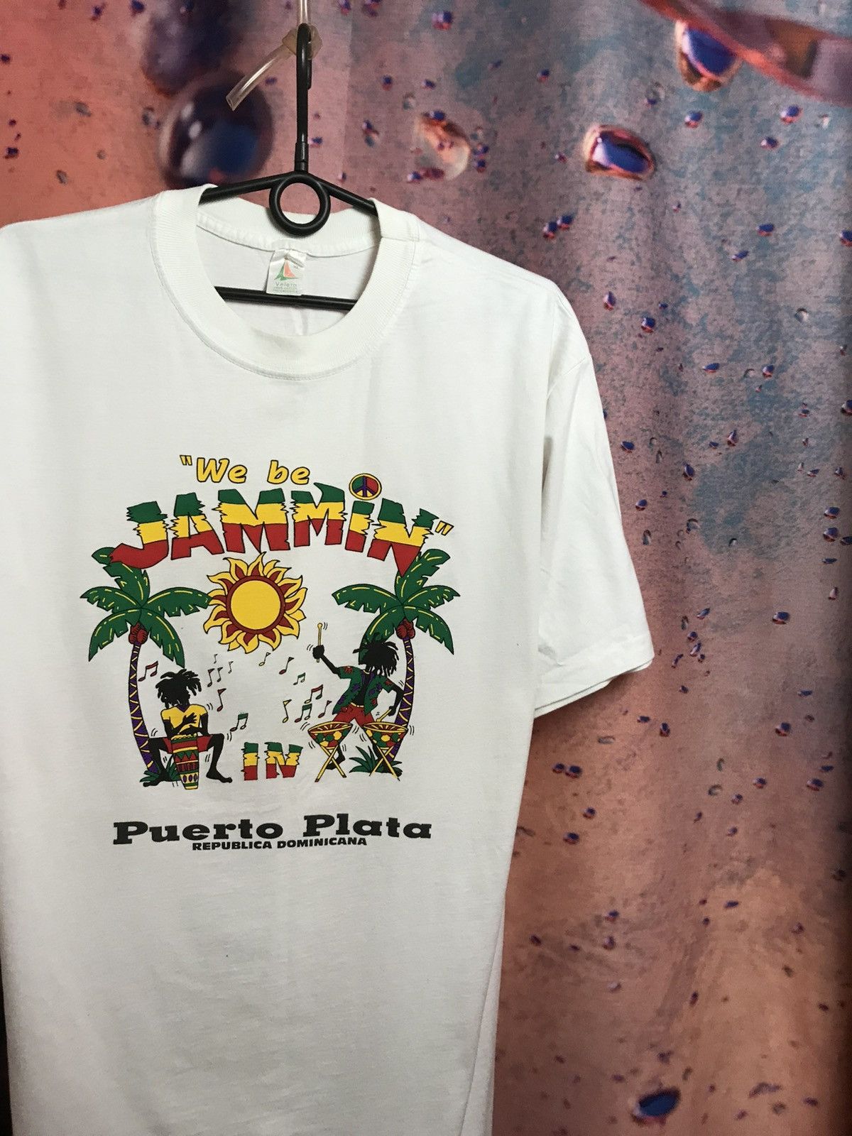 Vintage Vintage We be jammin carribean streetwear tee Size US L / EU 52-54 / 3 - 1 Thumbnail