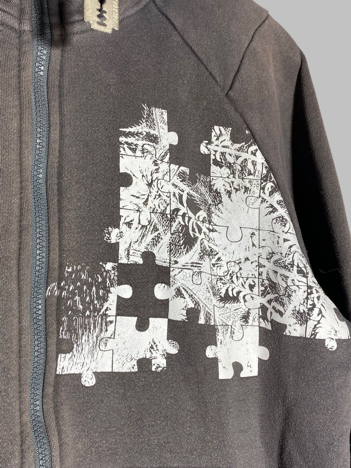 GSUS Sindustries 00s Gsus Industries Y2K Hoodie Dark Aesthetic Puzzle Print Size US XL / EU 56 / 4 - 13 Thumbnail