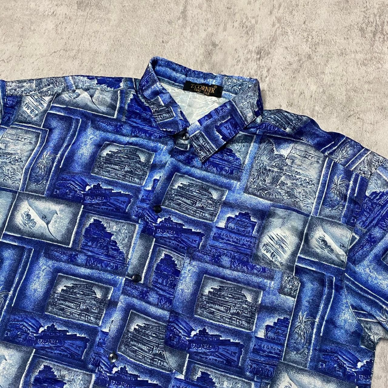 Other Shirt blue vintage beach summer Size US XXL / EU 58 / 5 - 2 Thumbnail