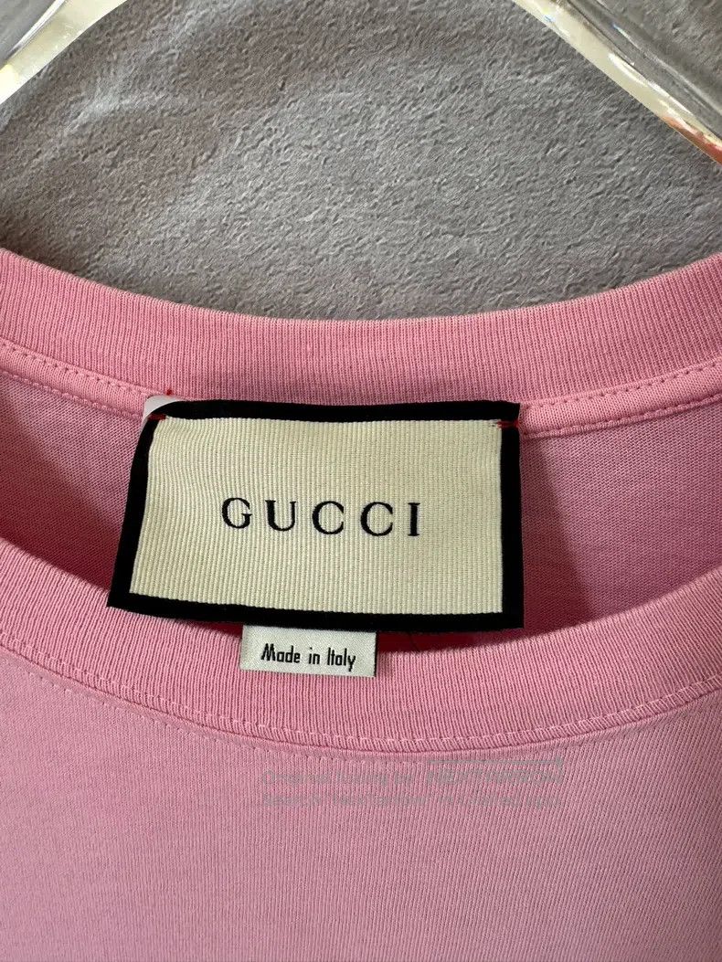 Gucci Gucci Pink round-neck floral short sleeves Size S / US 4 / IT 40 - 2 Thumbnail