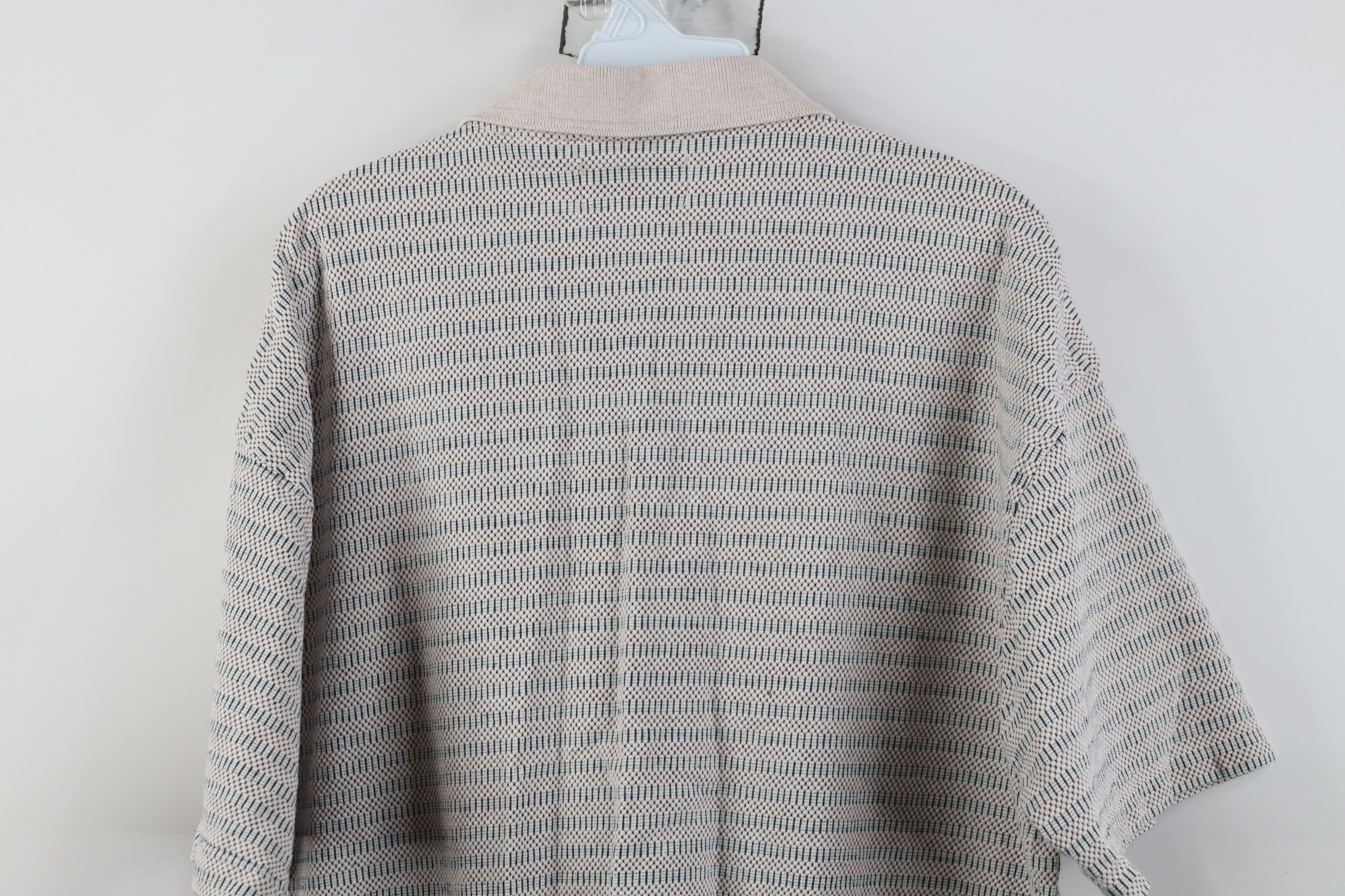Vintage Vintage 90s Streetwear Thermal Knit Pullover Polo Shirt Mob Size US L / EU 52-54 / 3 - 12 Thumbnail