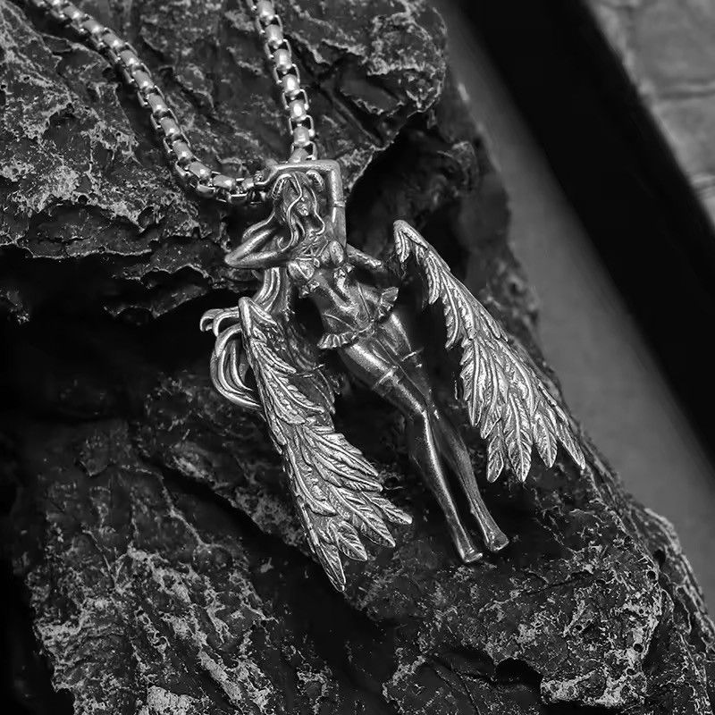 Jewelry Punk Sexy Gurl Necklace Gothic Chain Size ONE SIZE - 1 Thumbnail