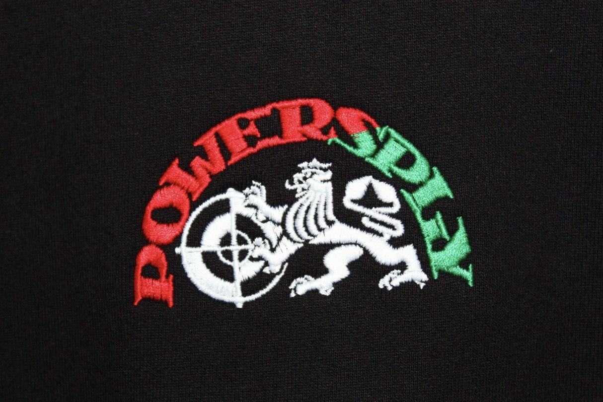 Powers Supply Powers supply embroidered logo black hoodie Size US M / EU 48-50 / 2 - 2 Thumbnail