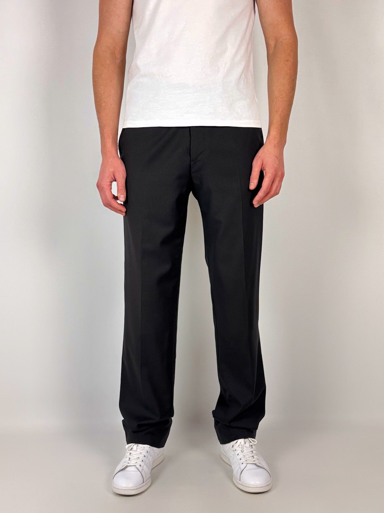 Ermenegildo Zegna Gritti by Ermenegildo Zegna Wool Classic Trousers Pants Size US 34 / EU 50 - 1 Thumbnail
