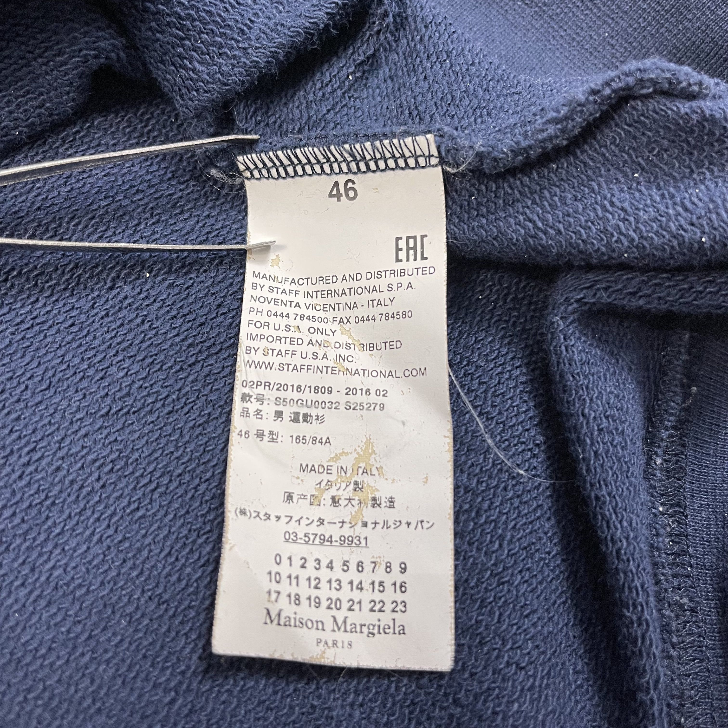 Maison Margiela Maison Margiela - 14 Compass Elbow Patch - Crew Sweatshirt Size US S / EU 44-46 / 1 - 3 Thumbnail